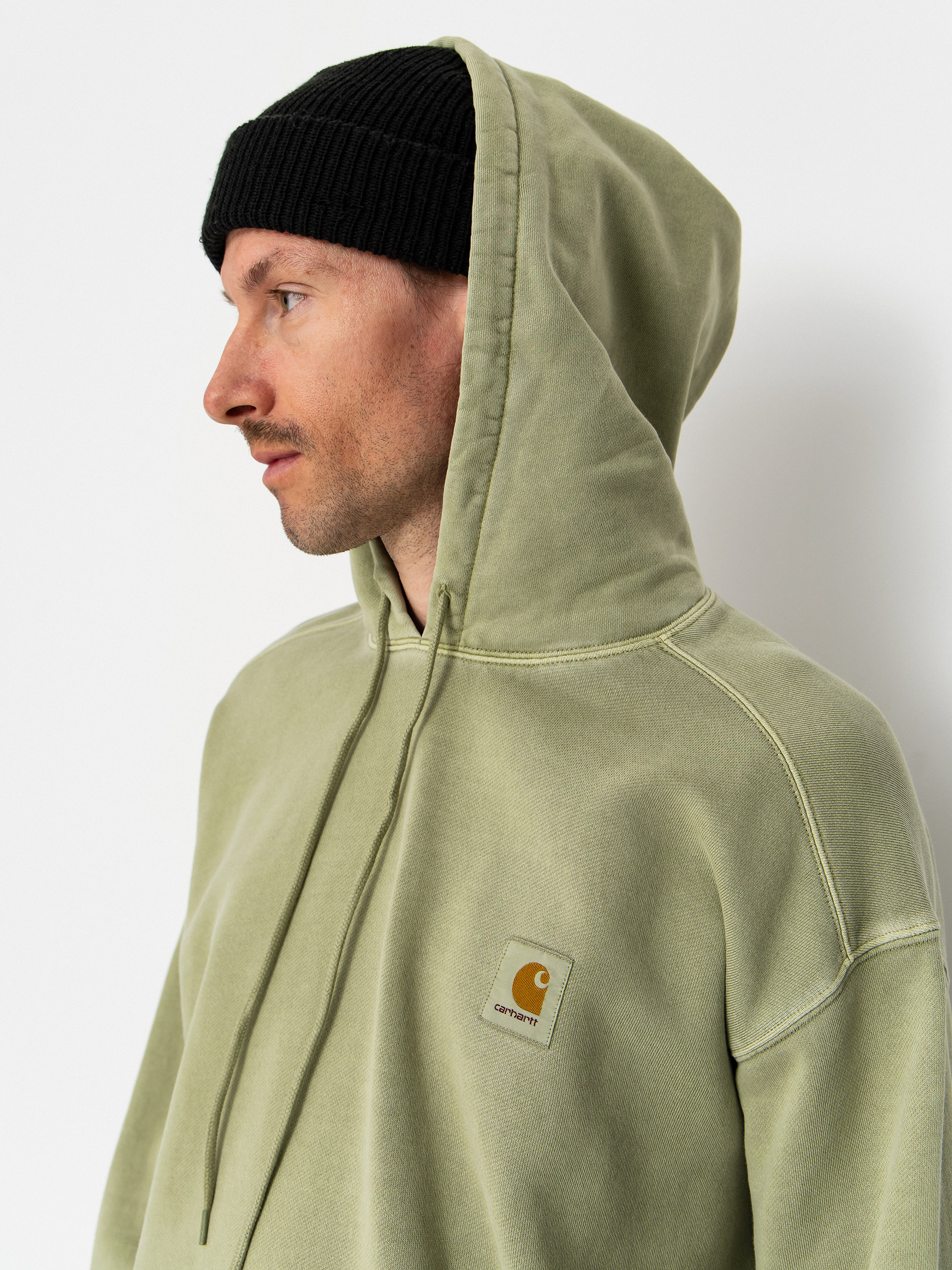 Carhartt WIP Nelson HD Kapucnis pulóver (gentle green)