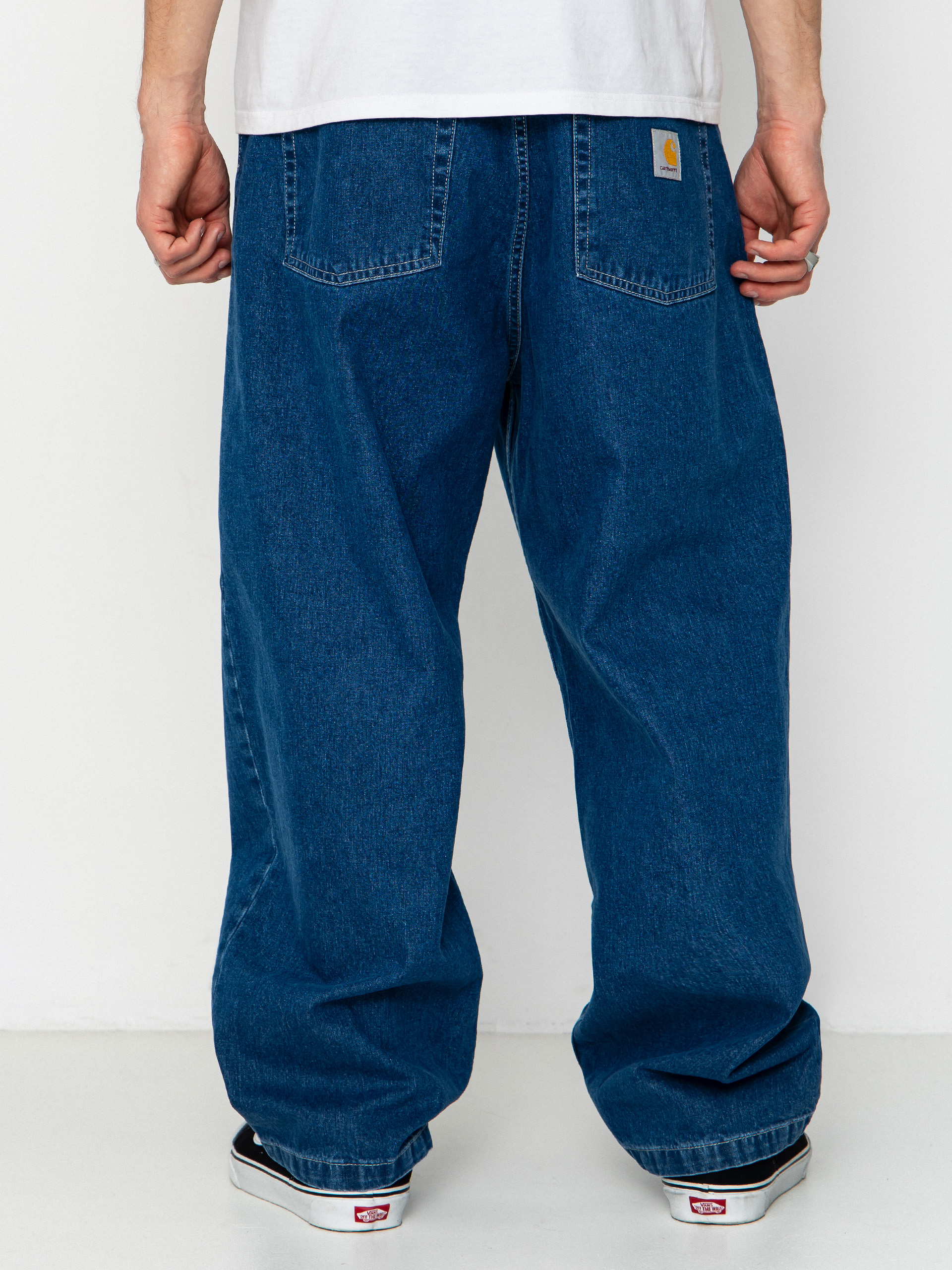 Carhartt WIP Brandon Kisnadrág (blue stone washed)