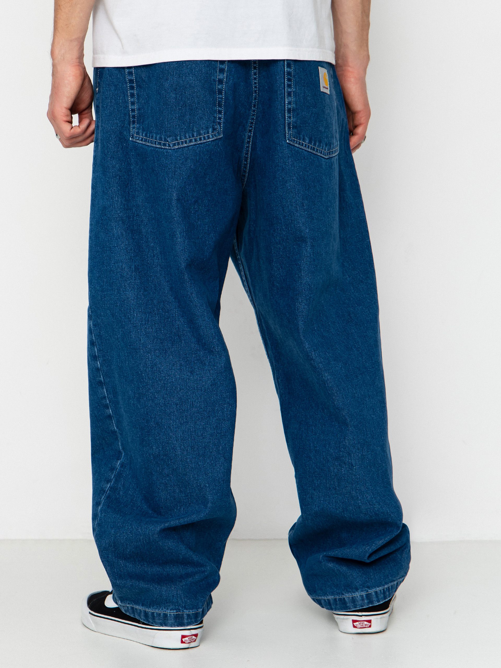 Carhartt WIP Brandon Kisnadrág (blue stone washed)