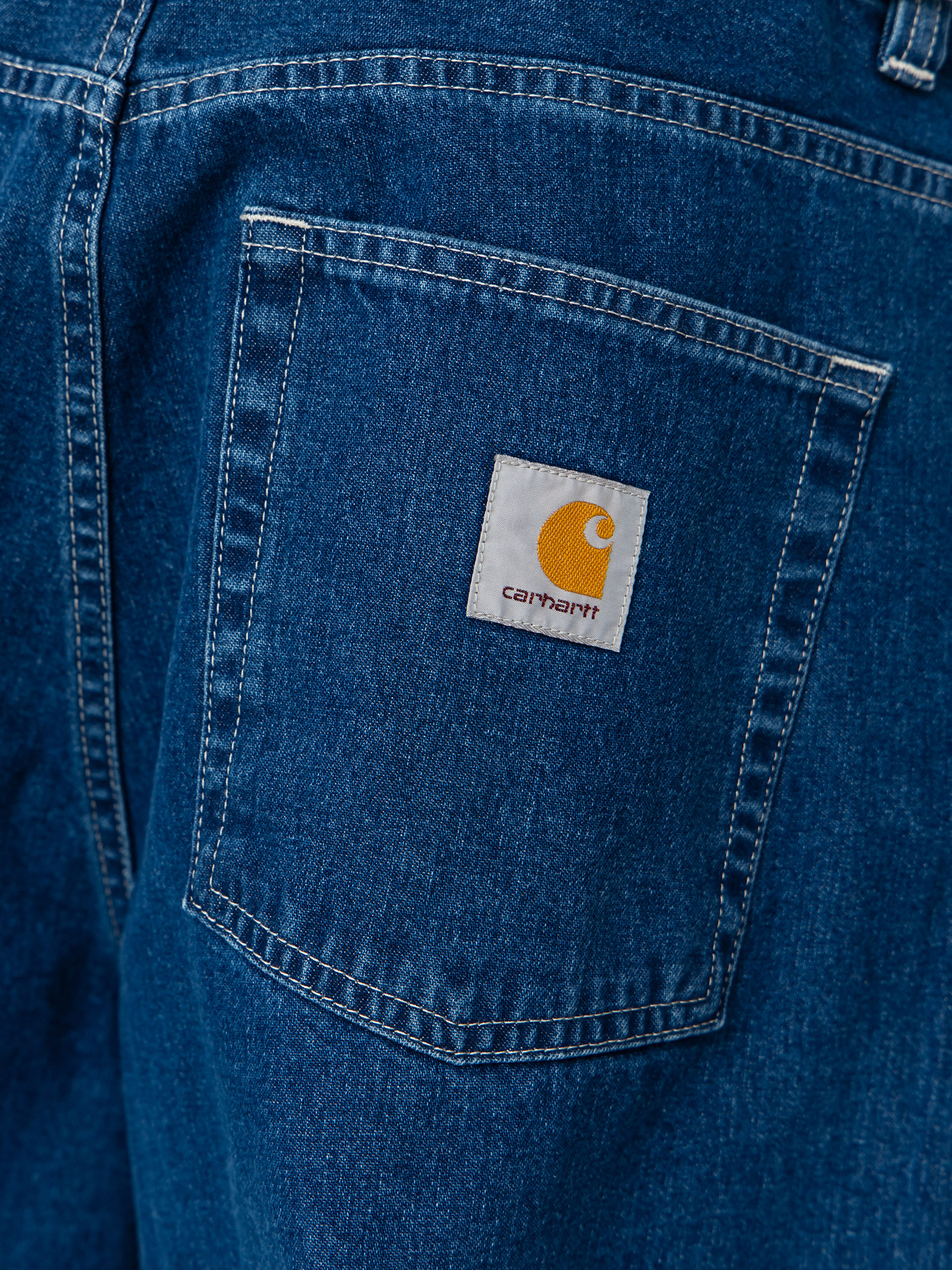 Carhartt WIP Brandon Kisnadrág (blue stone washed)