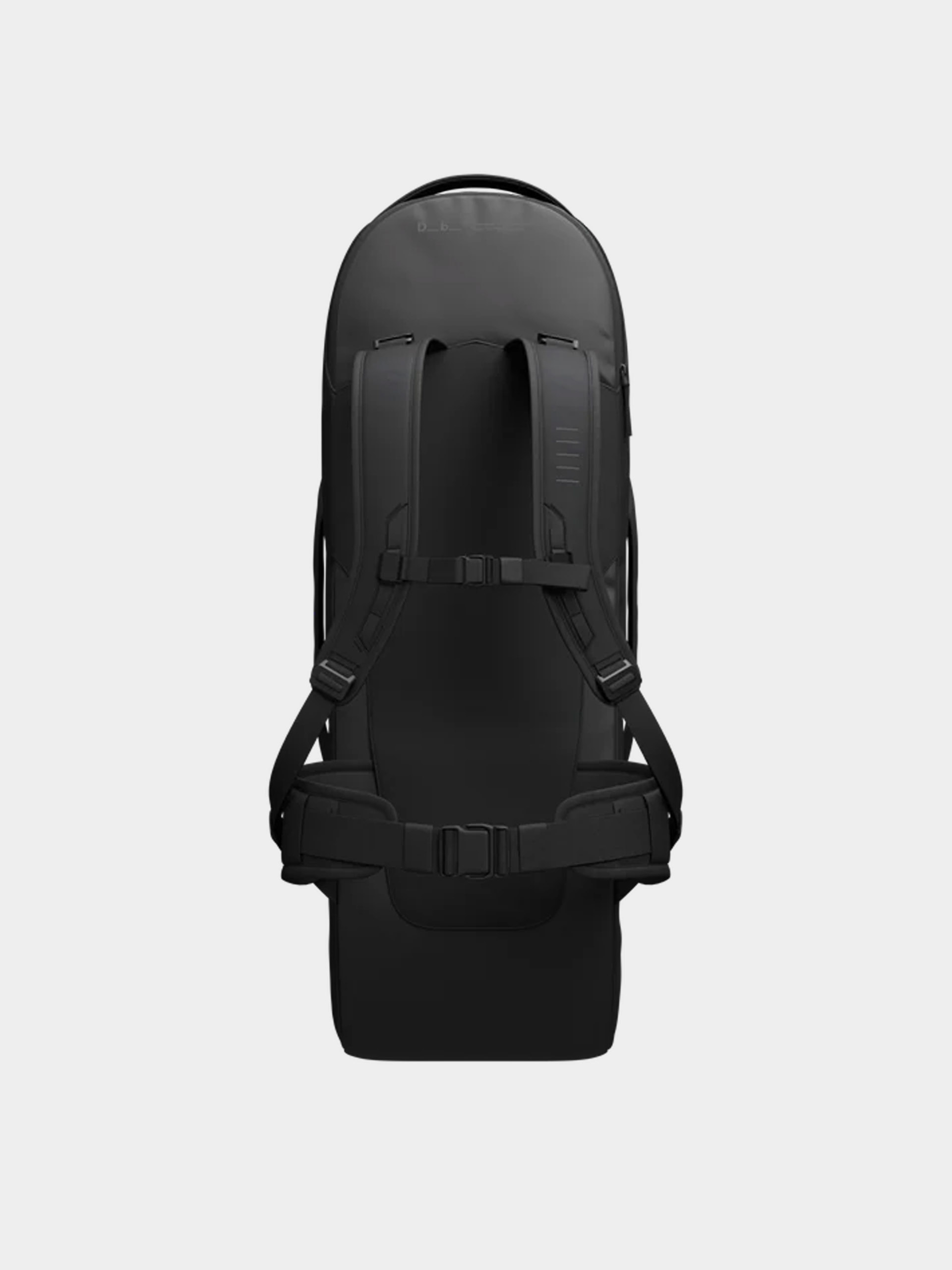 Hátizsák Db Skateboarding Pro Travel Pack 65L (black out)
