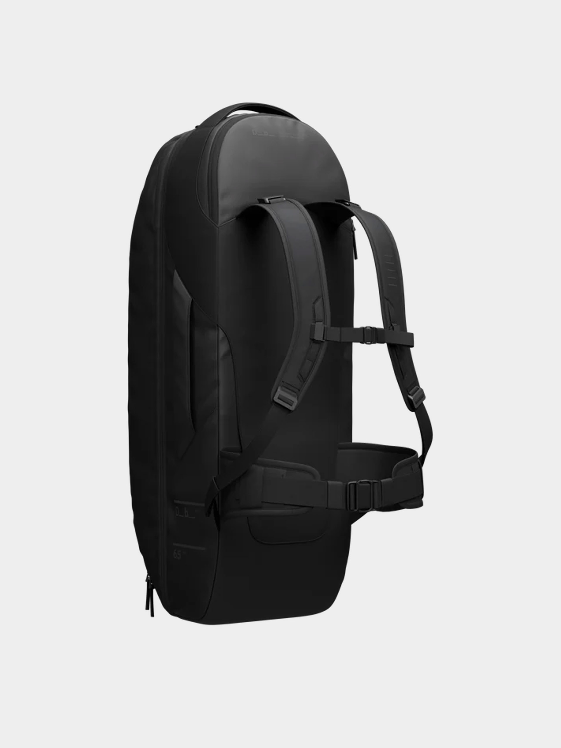 Hátizsák Db Skateboarding Pro Travel Pack 65L (black out)