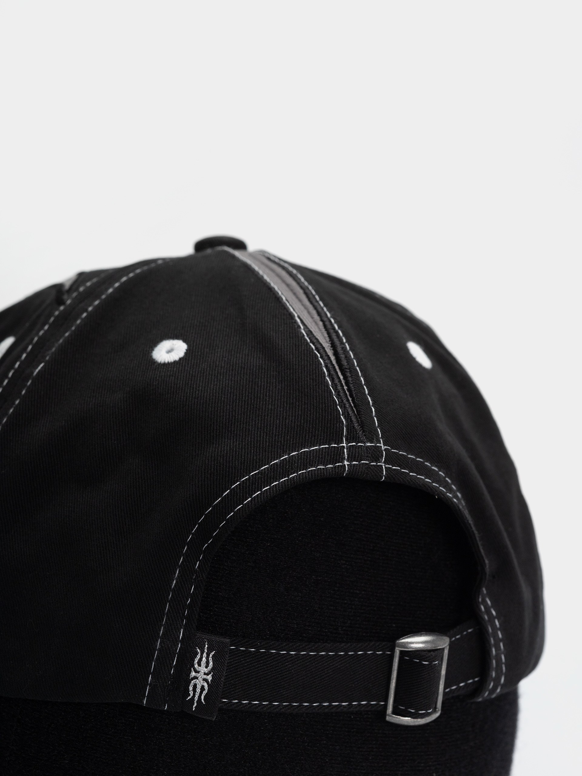 Quiksilver Drifter 6P Mercury Trident Baseball sapka (black)