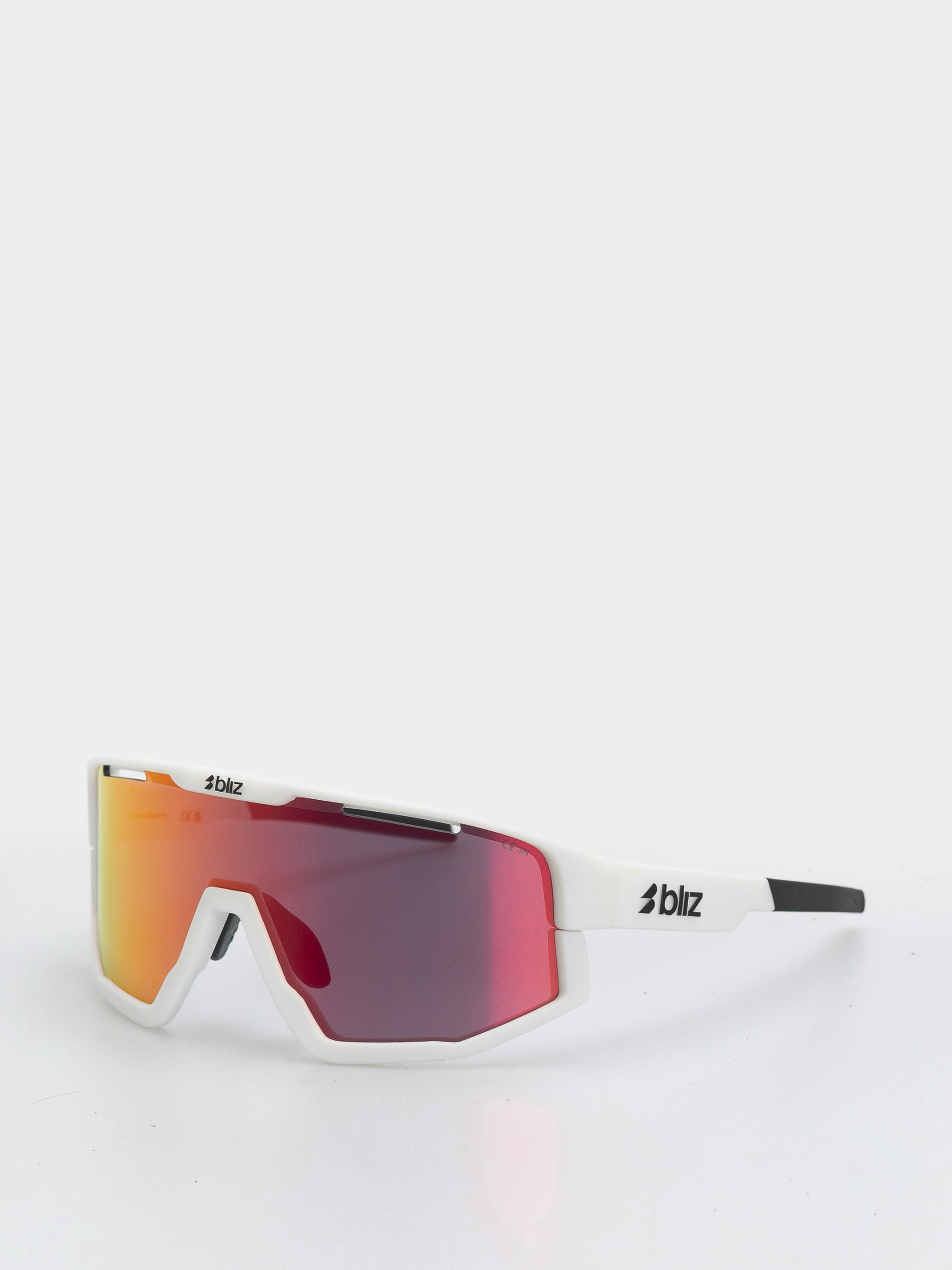Bliz Fusion Napszemu00fcvegek (matt white/matt white jawbone + spare jawbone in black/smoke w red multi)