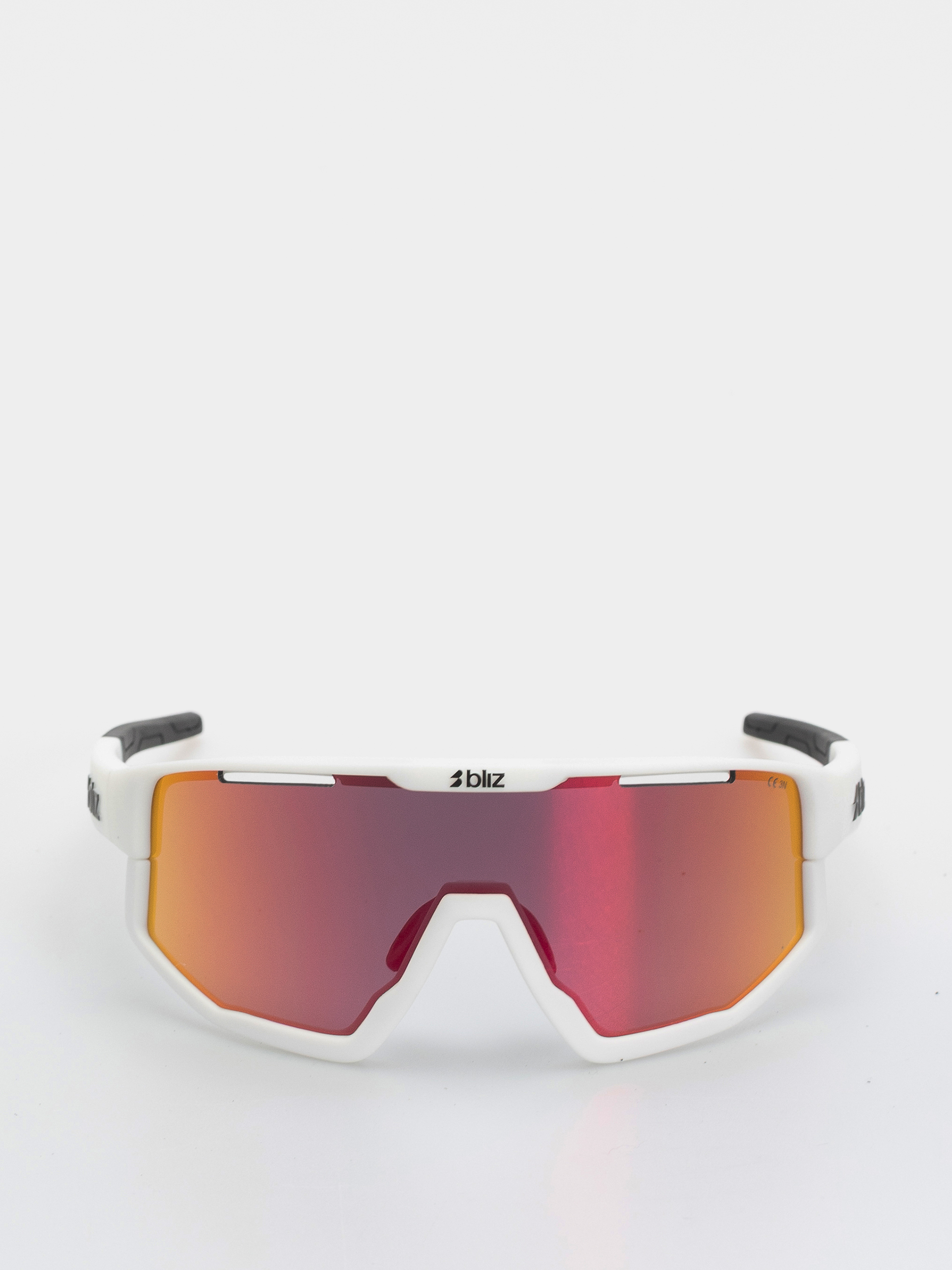 Bliz Fusion Napszemüvegek (matt white/matt white jawbone + spare jawbone in black/smoke w red multi)