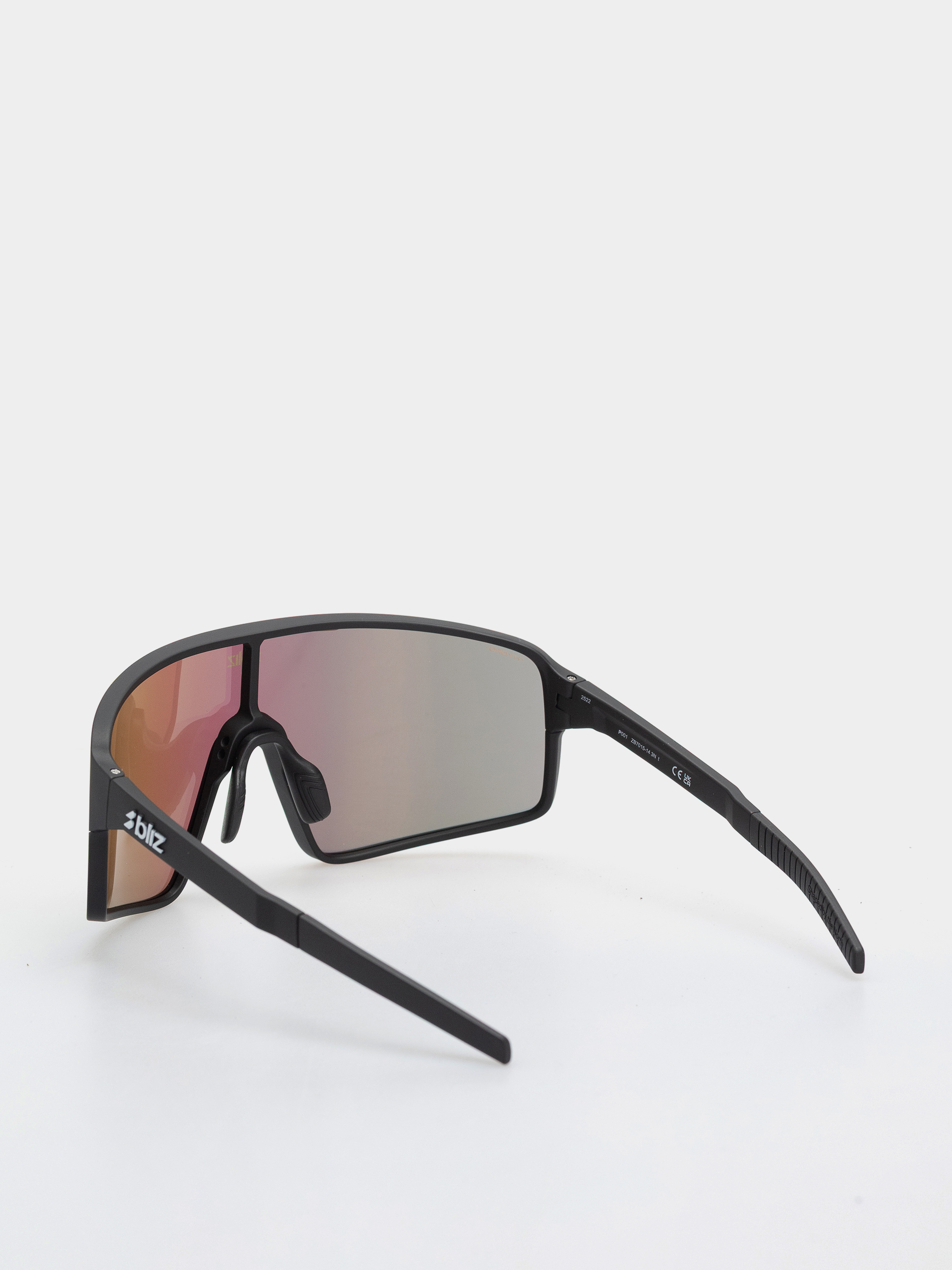Bliz P001 Napszemüvegek (matt black/brown w green multi)