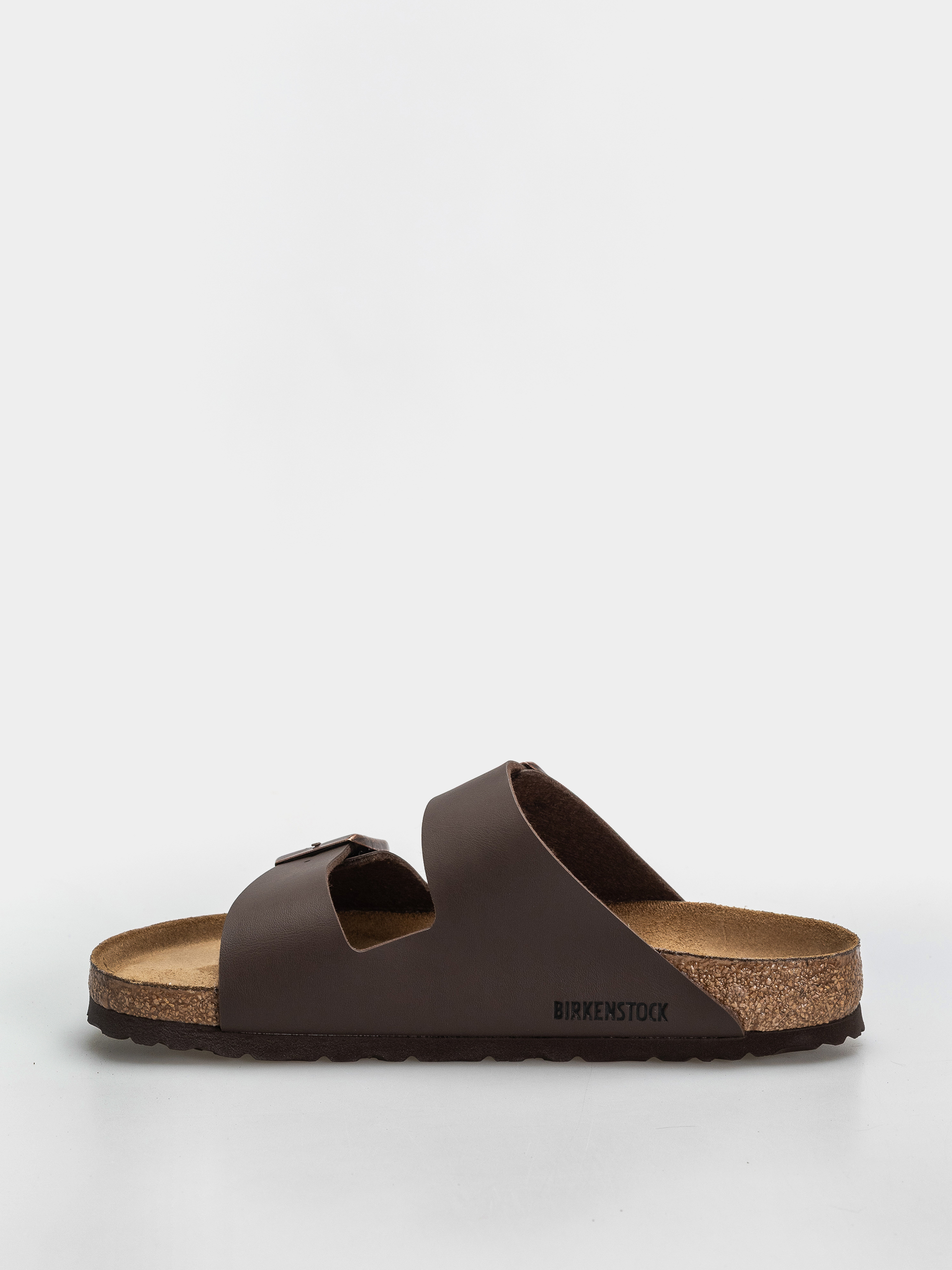 Birkenstock Arizona Soft Footbed Birko Flor Regular Flip-flop papucsok (dark brown)