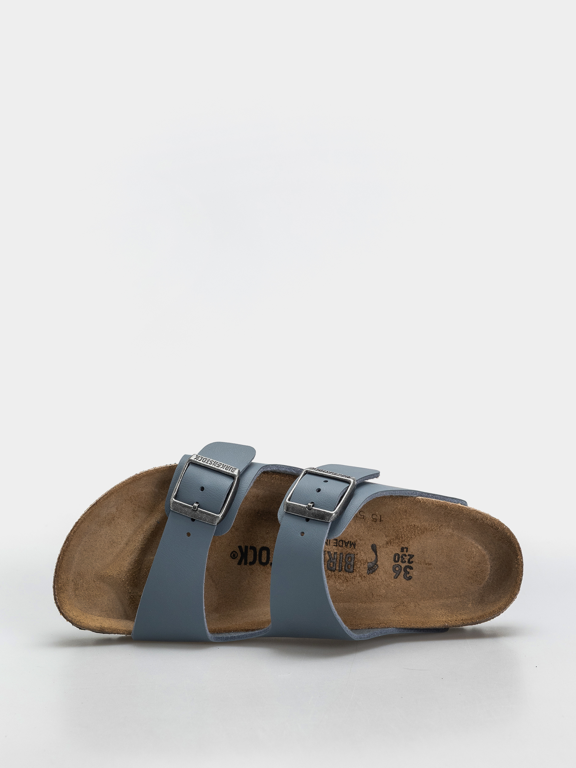 Birkenstock Arizona Birko Flor Narrow Flip-flop papucsok (basalt gray)