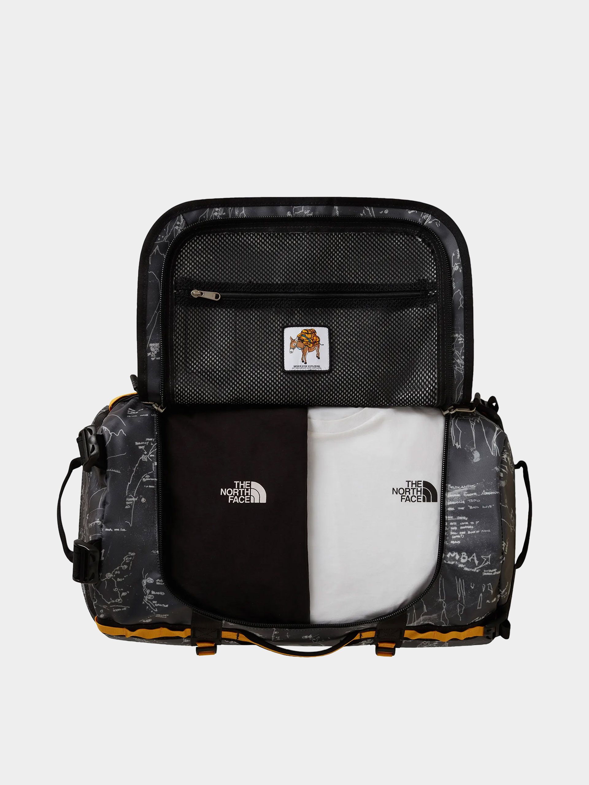 Táska The North Face Base Camp Duffel S (anthracite grey)