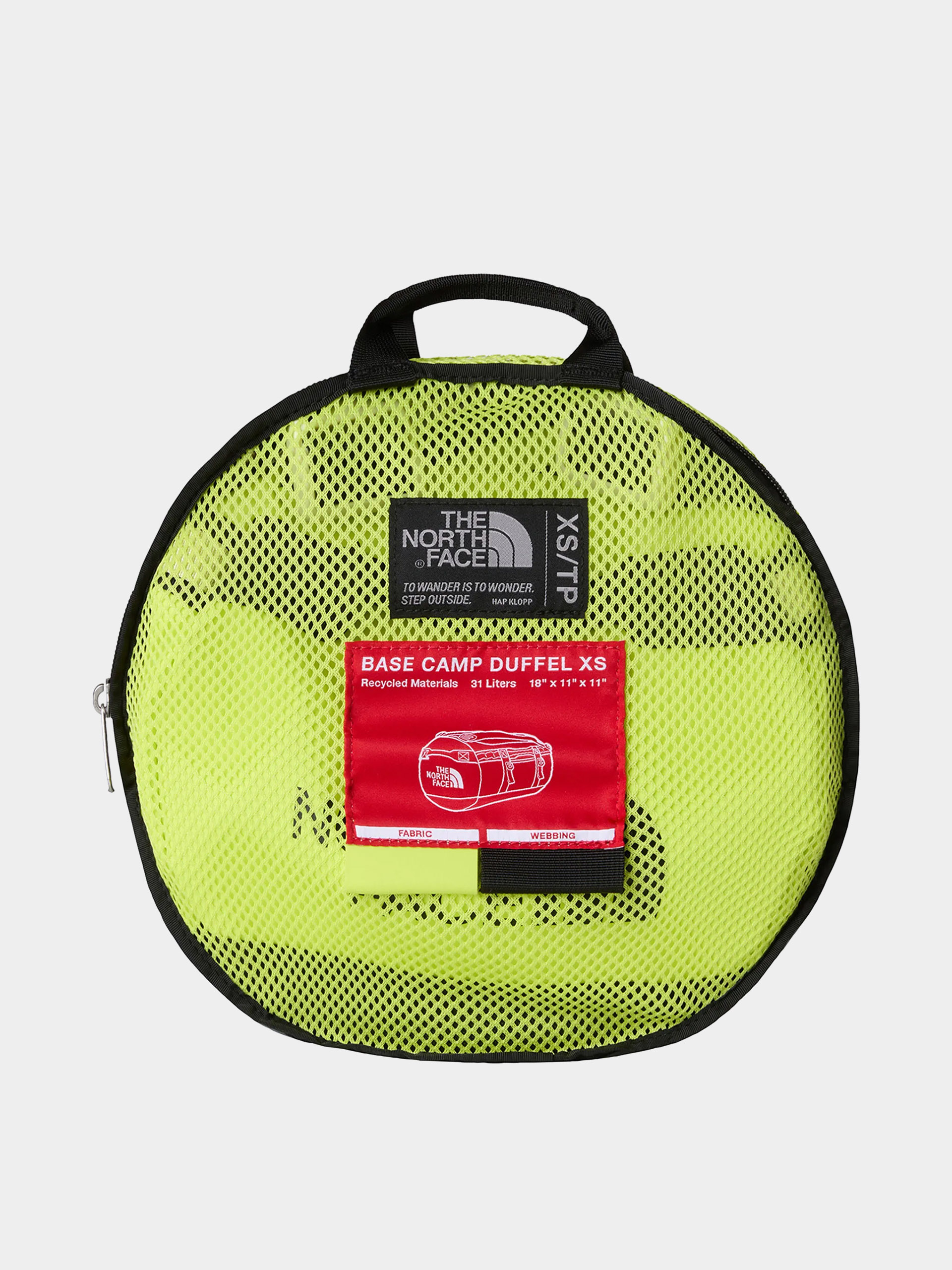 The North Face Base Camp Duffel XS Táska (fizz lime/lemon)