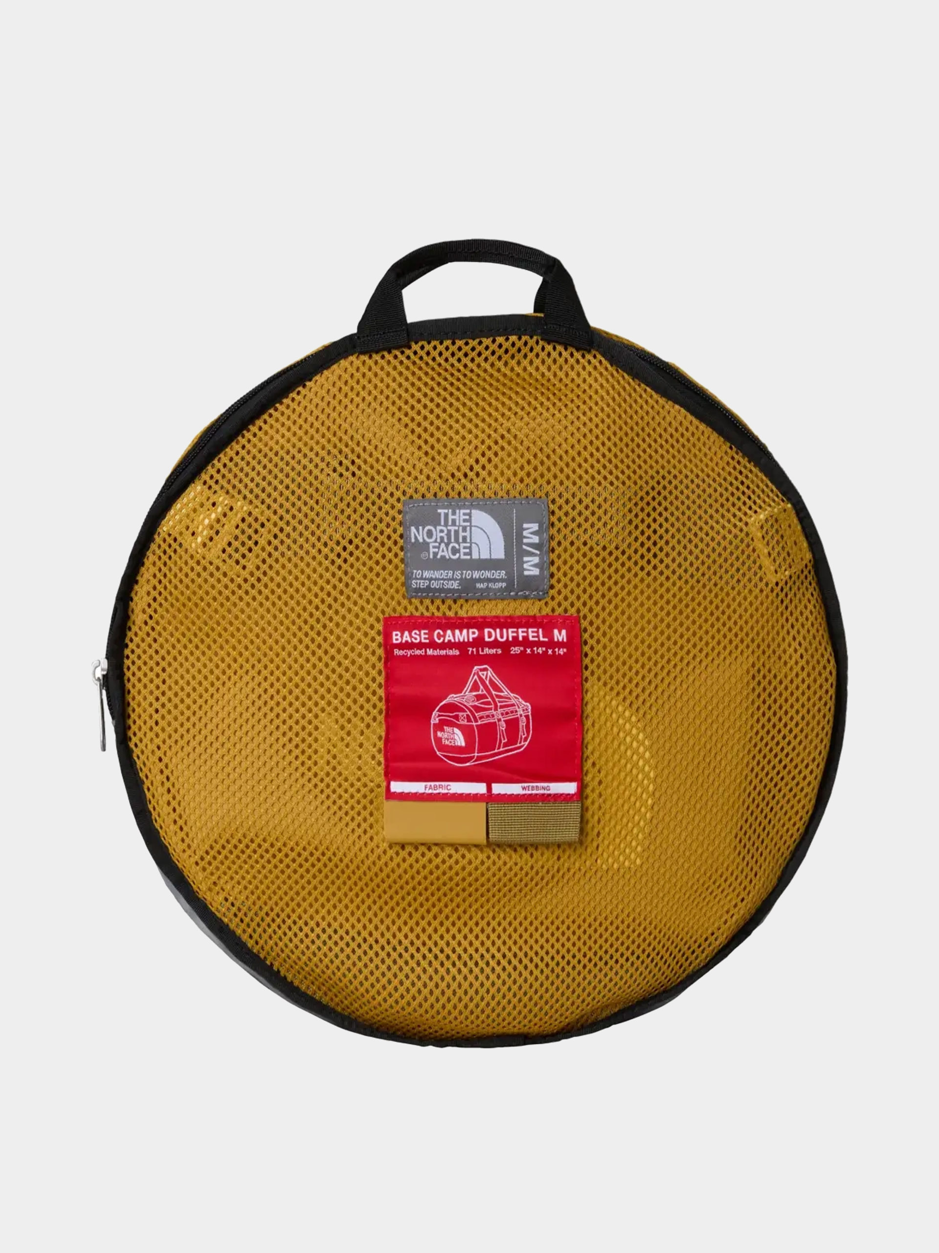 Táska The North Face Base Camp Duffel M (golden tan/ceda)