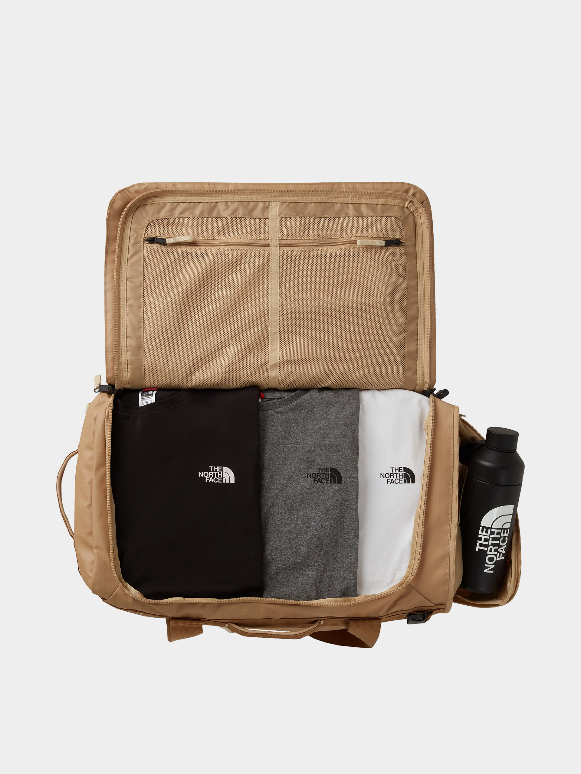 Táska The North Face Base Camp Voyager Duffel 62L (khaki stone/uti)