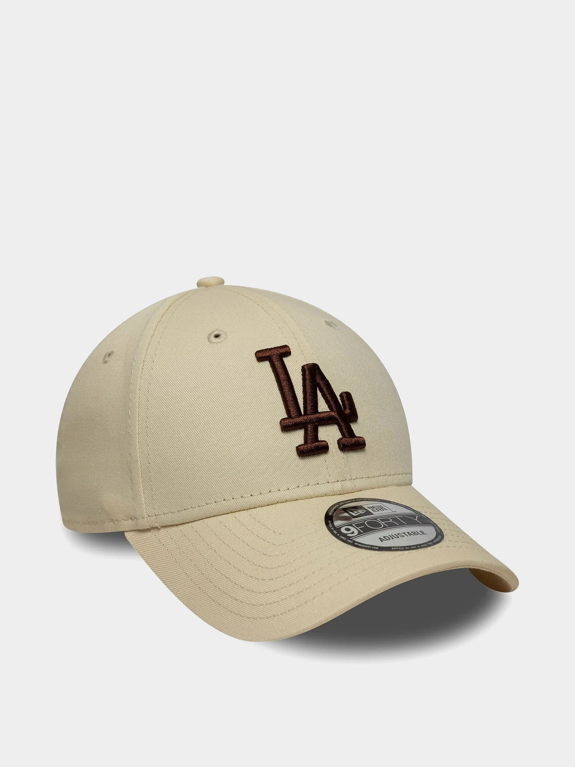 Baseball sapka New Era League Essential 9Forty La Dodgers (light cream/chestnut)