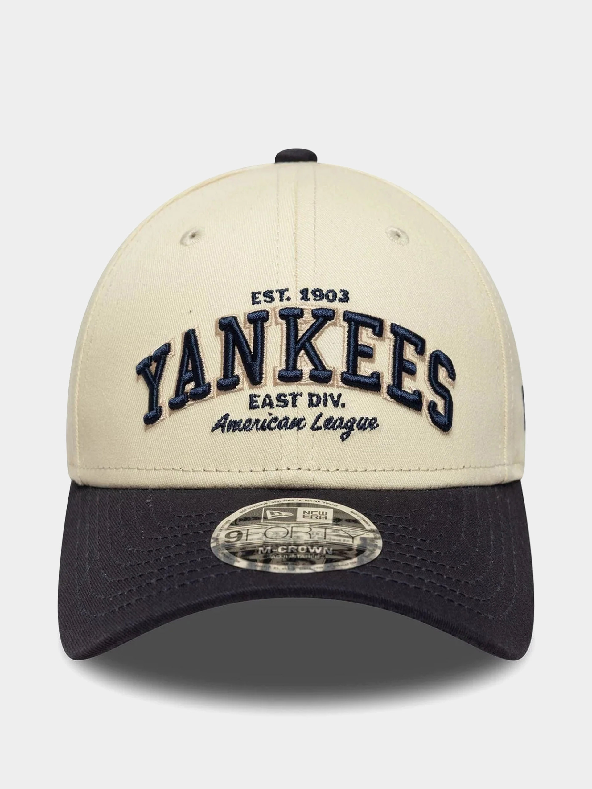 Baseball sapka New Era Wordmark 9Forty Mc New York Yankees (light cream/navy)