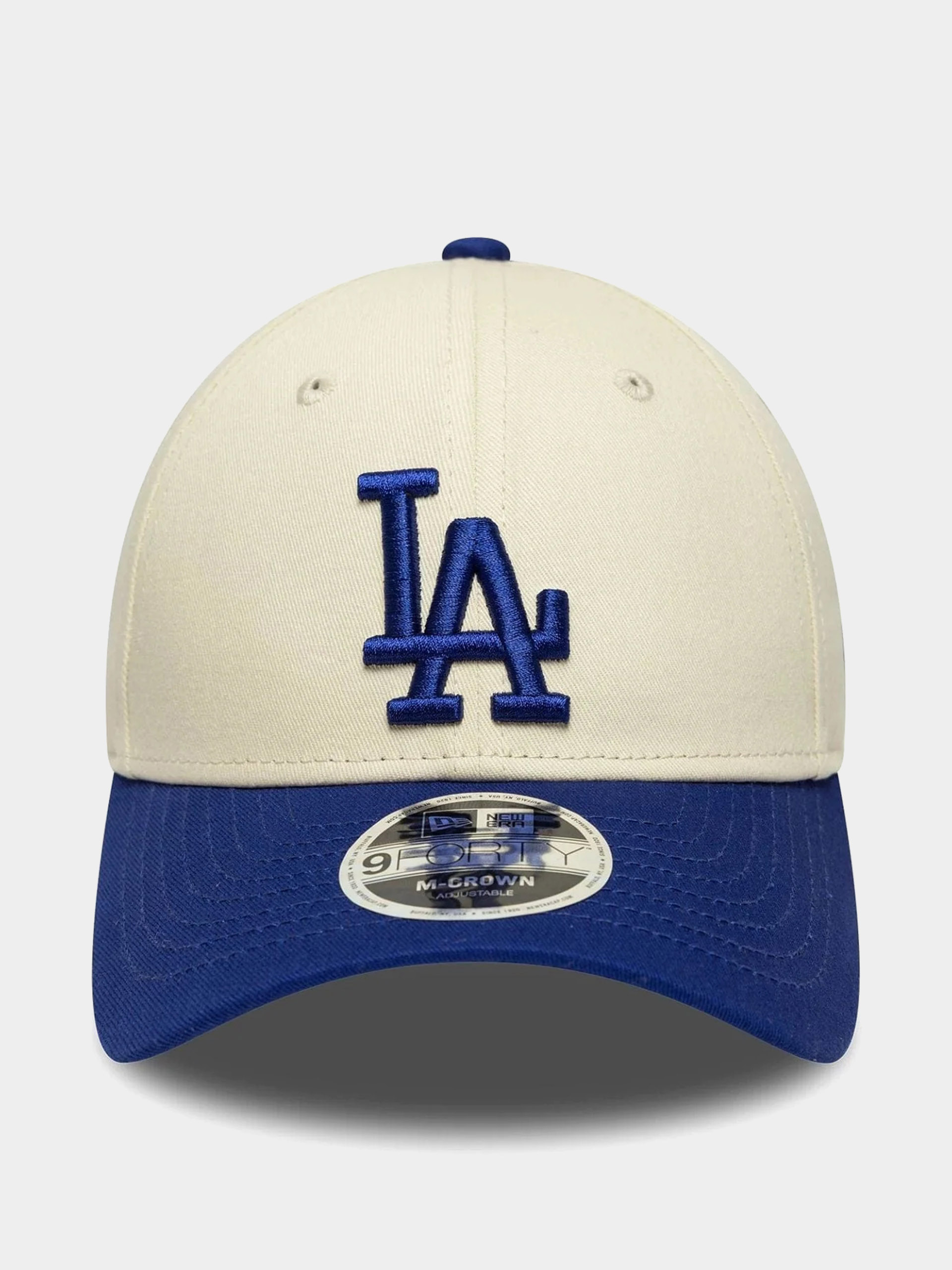 Baseball sapka New Era 9Forty Mcrown La Dodgers (light cream/royal blue)