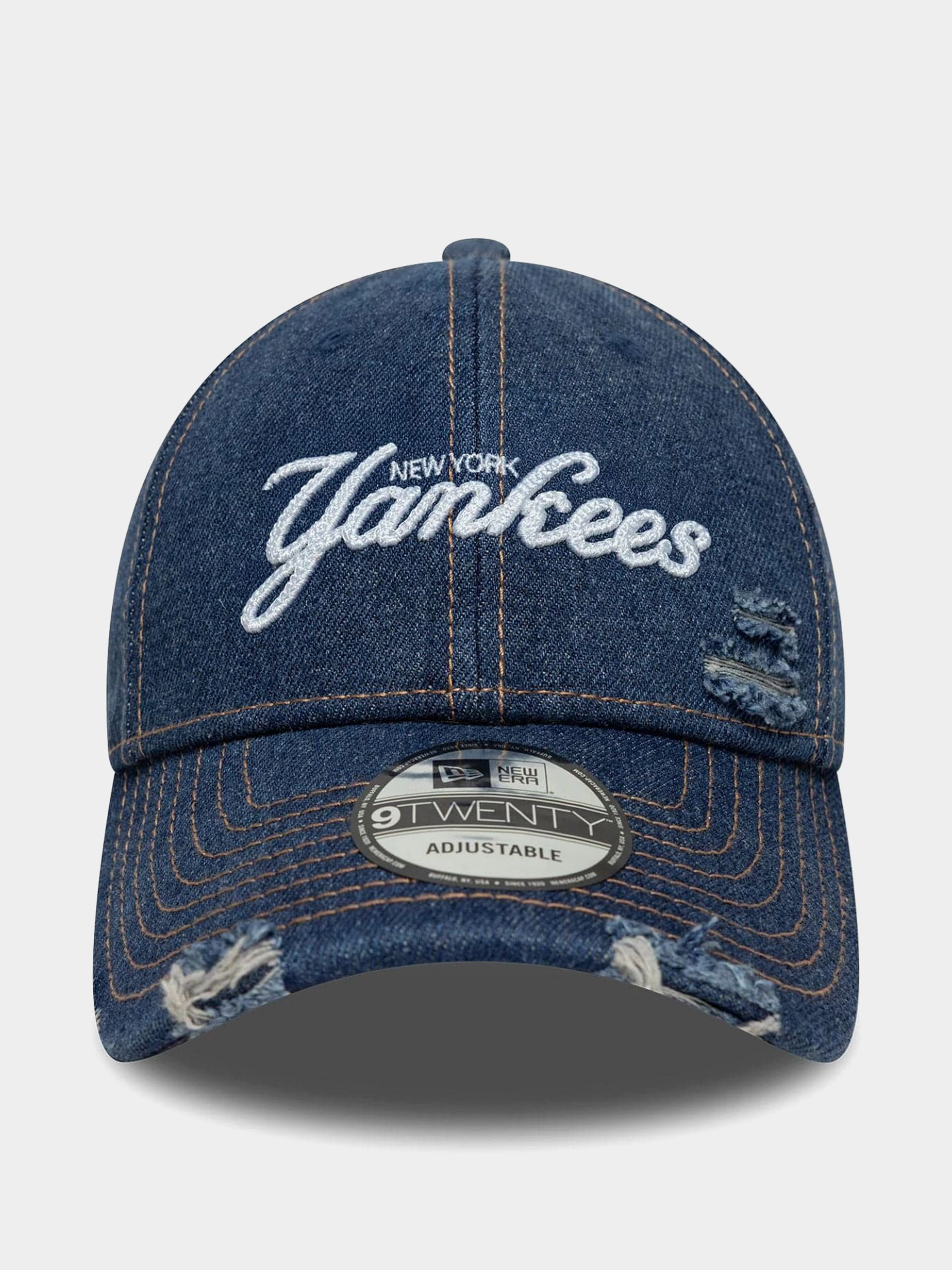 Baseball sapka New Era Denim Distress 9Twenty New York Yankees (navy)
