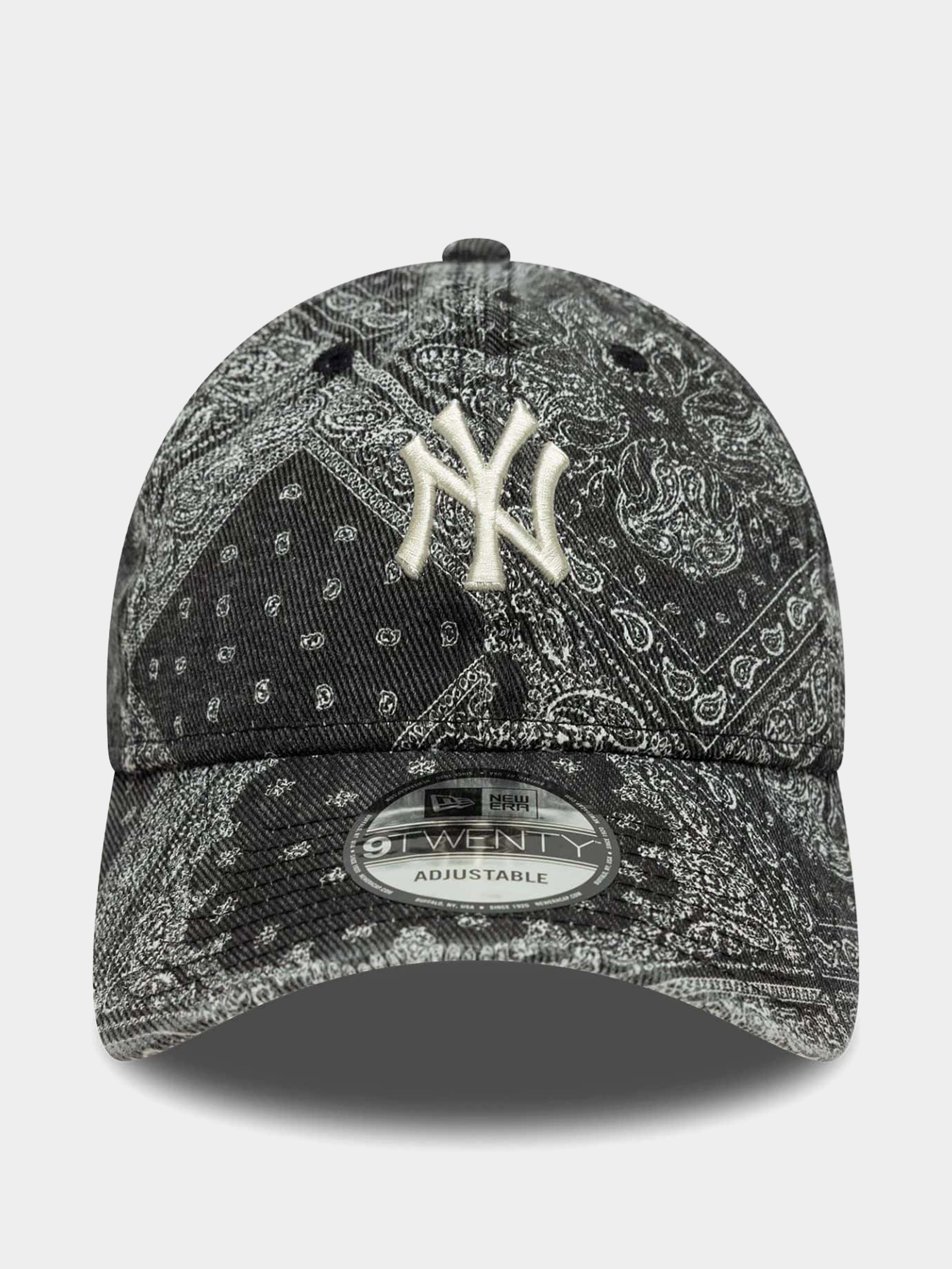 Baseball sapka New Era Washed Paisley 9Twenty New York Yankees (black)