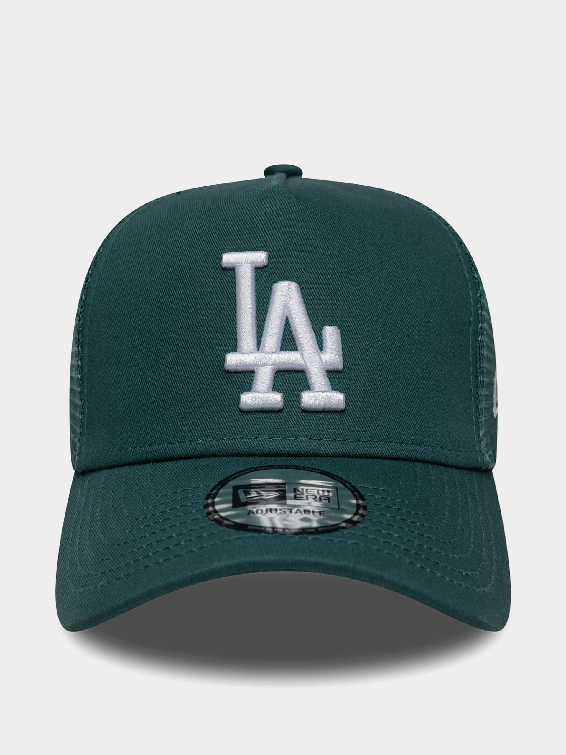 Baseball sapka New Era League Essential Trucker La Dodgers (pine green/white)