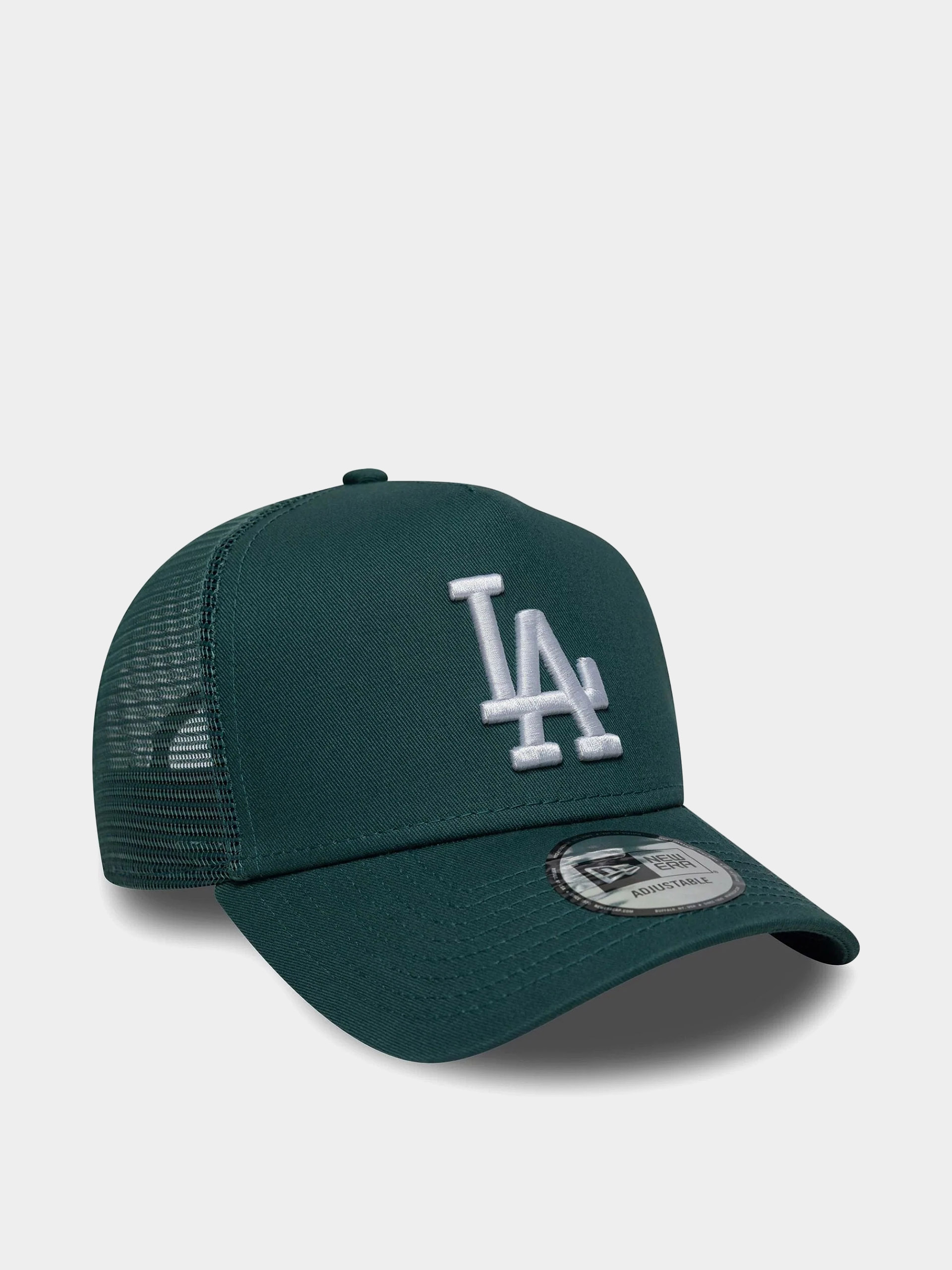 Baseball sapka New Era League Essential Trucker La Dodgers (pine green/white)