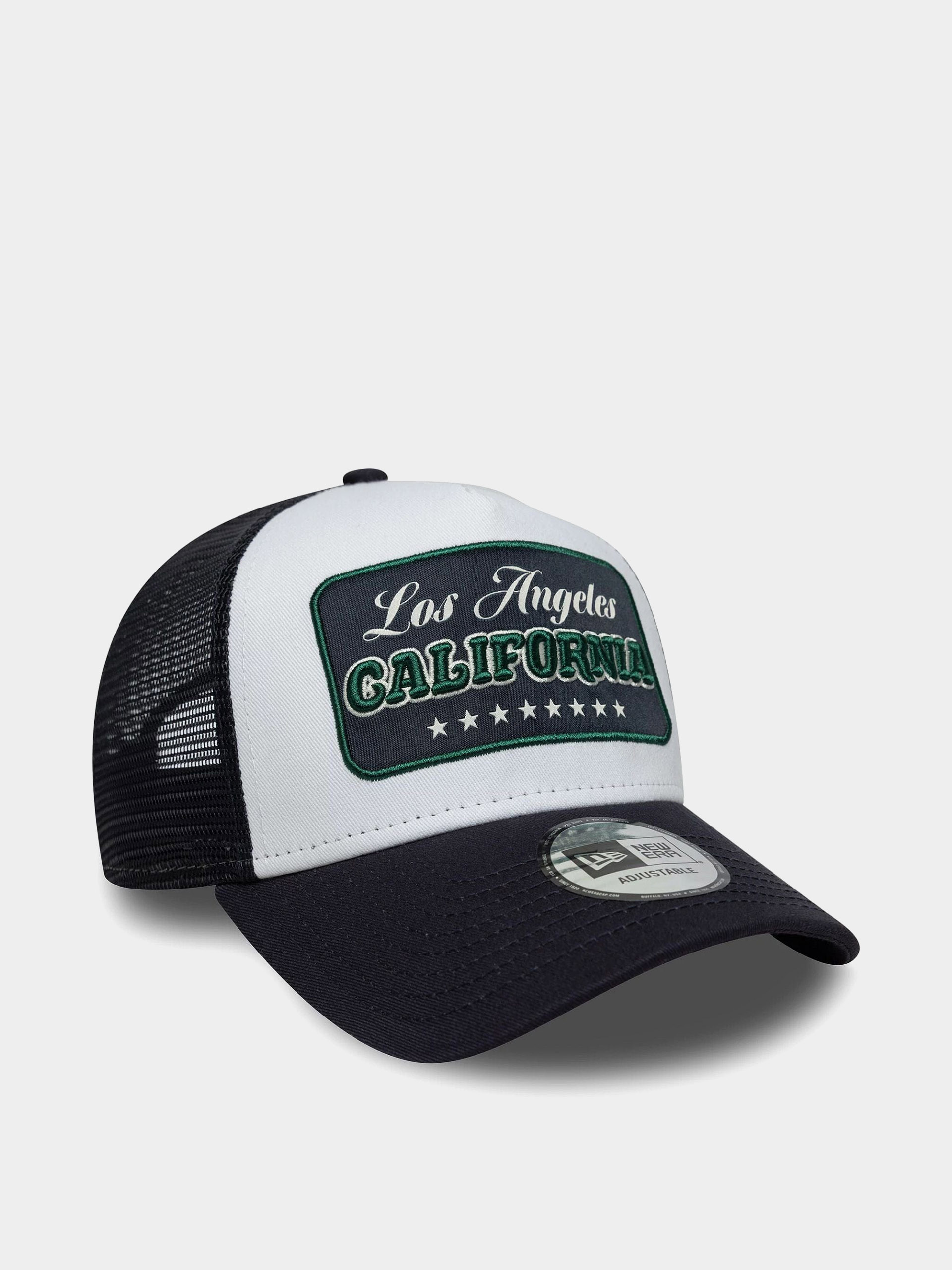 Baseball sapka New Era Location Patch Trucker (navy/white)