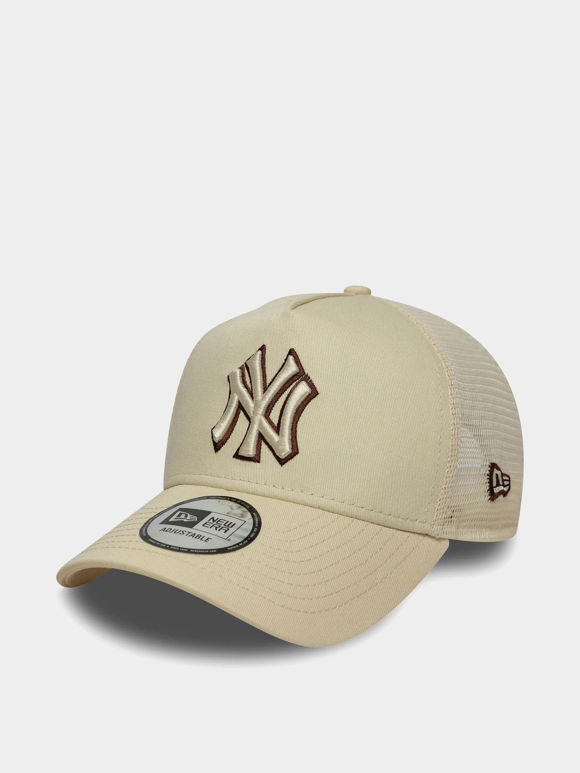 Baseball sapka New Era Outline Trucker New York Yankees (light chestnut)