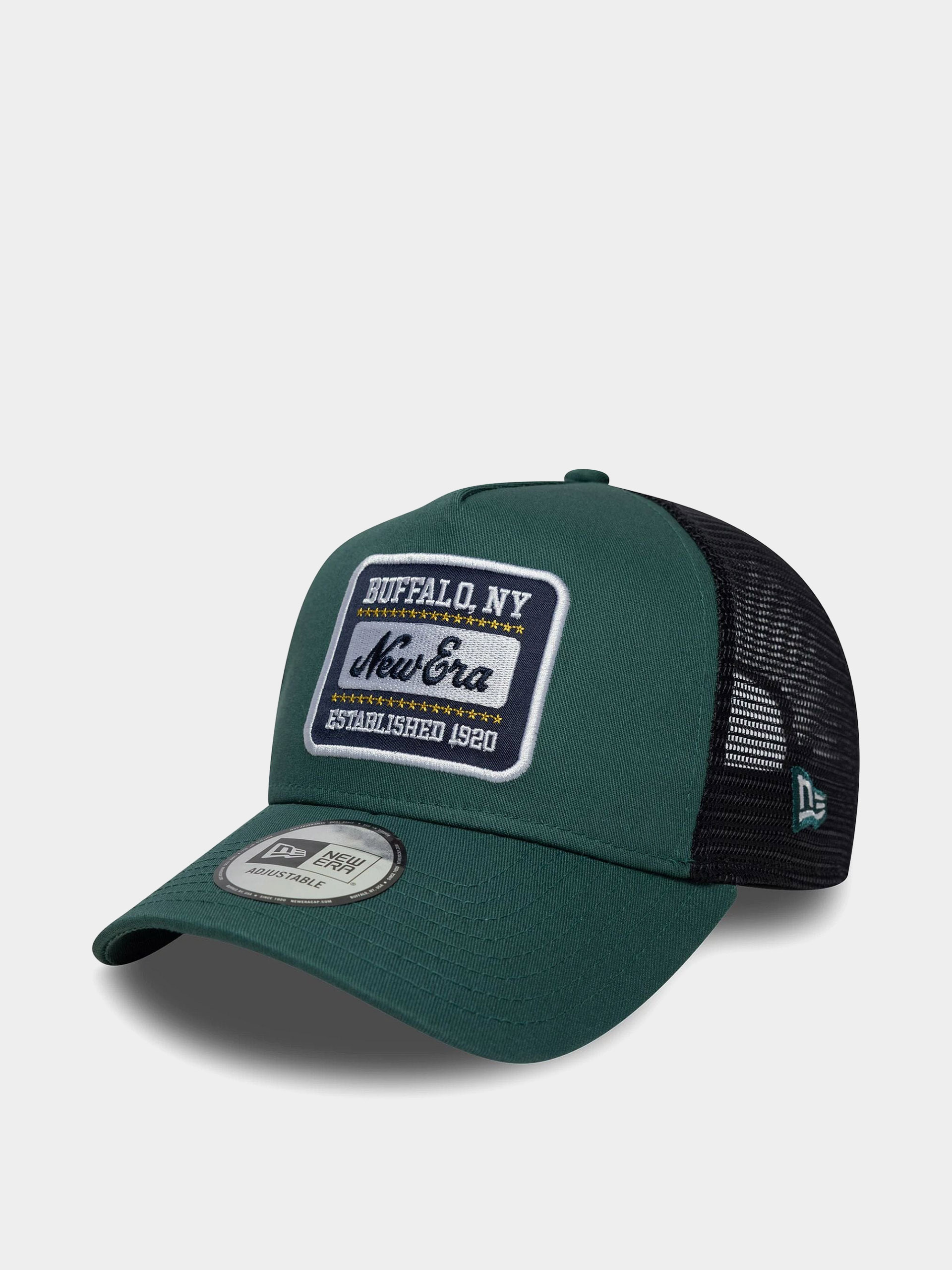 Baseball sapka New Era Patch Trucker (pine green)