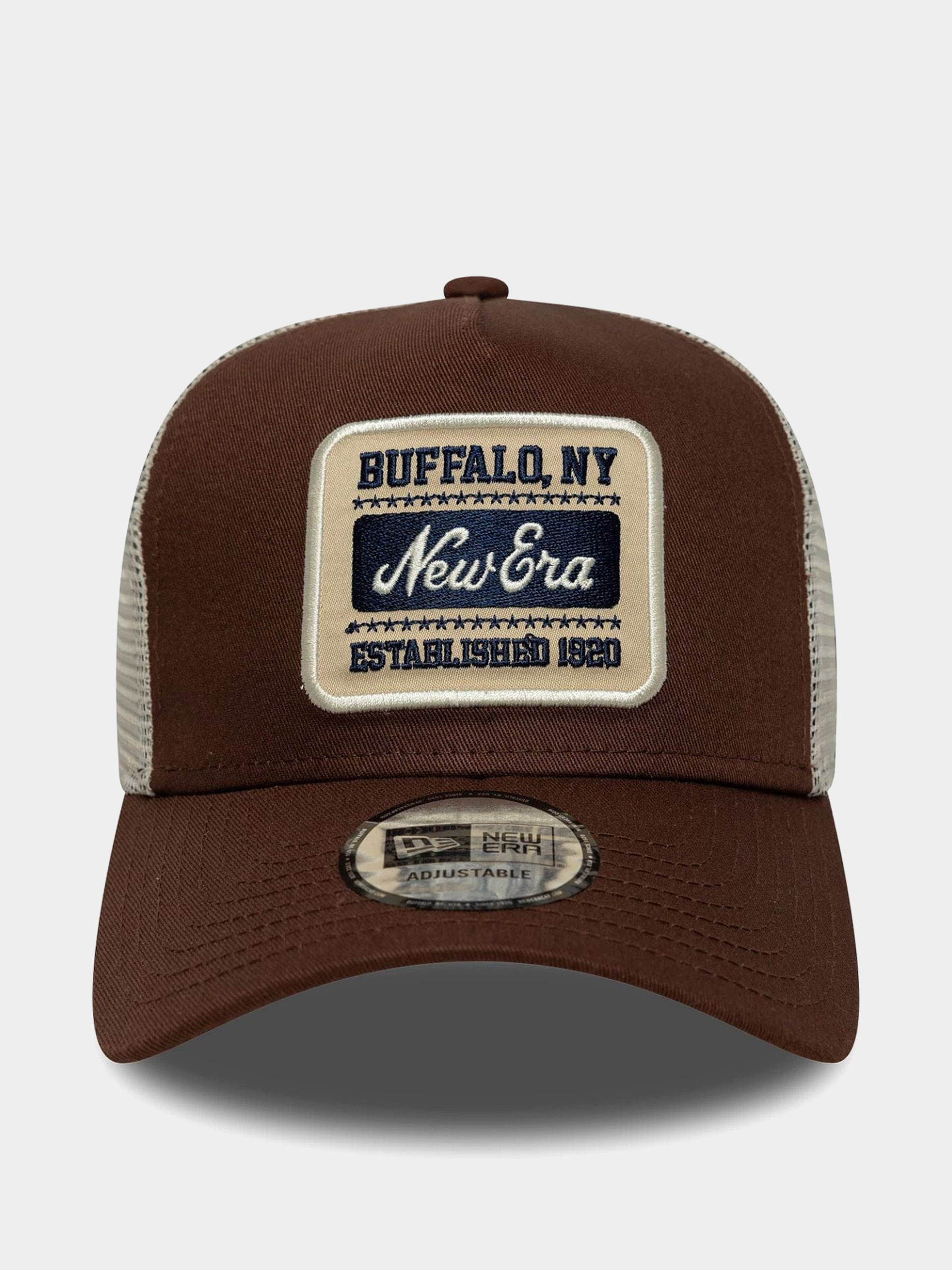 Baseball sapka New Era Patch Trucker (chestnut)
