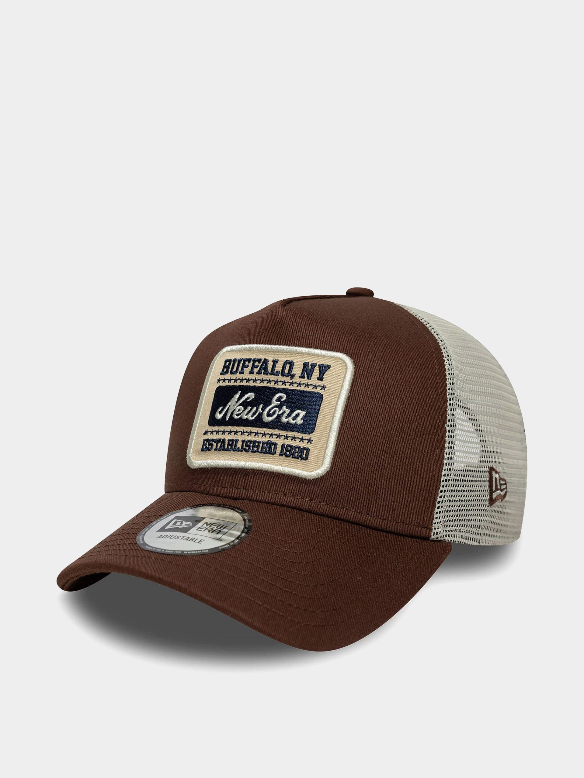 Baseball sapka New Era Patch Trucker (chestnut)