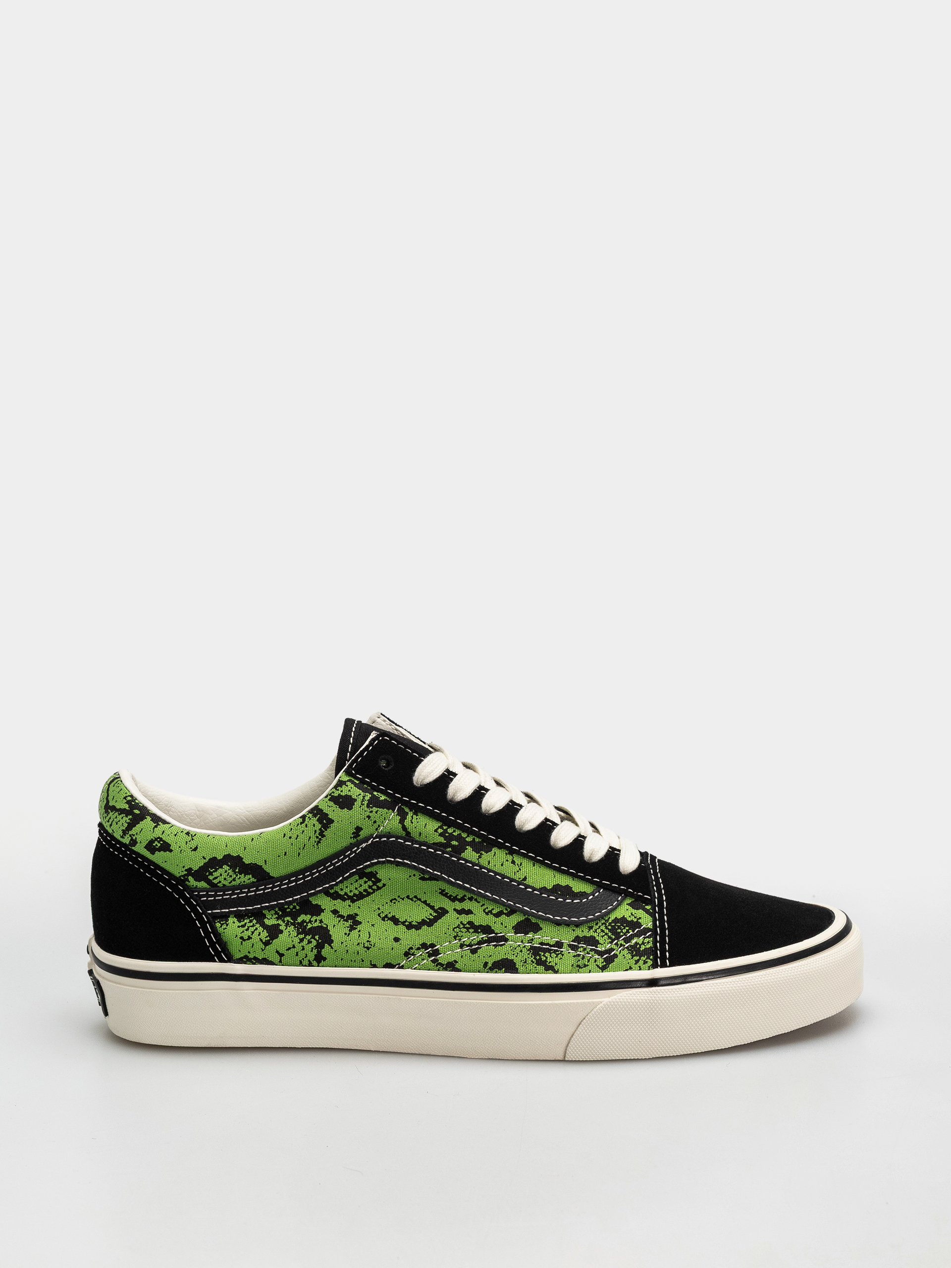 Vans Old Skool Cipők (black/lime)