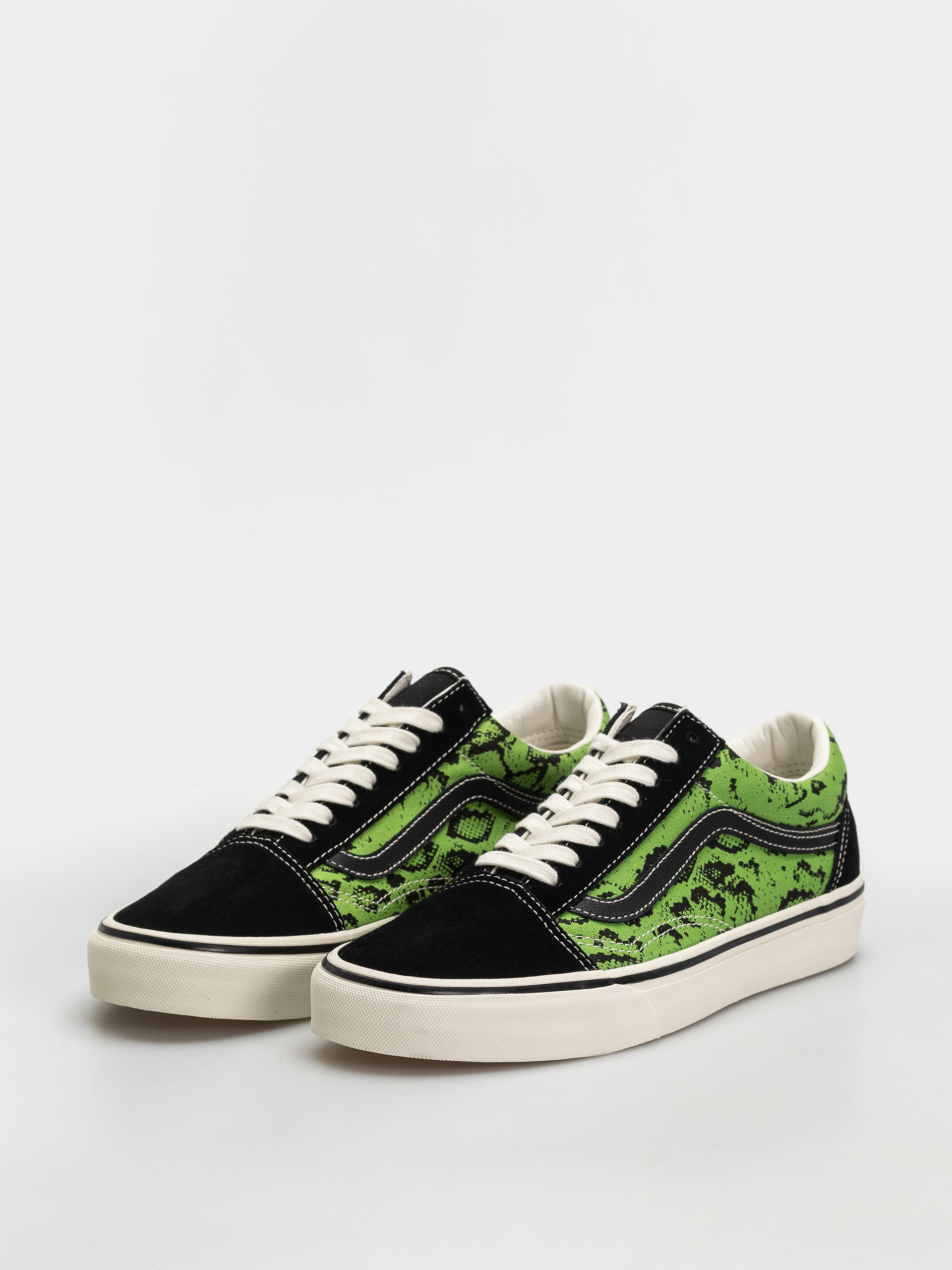 Vans Old Skool Cipők (black/lime)