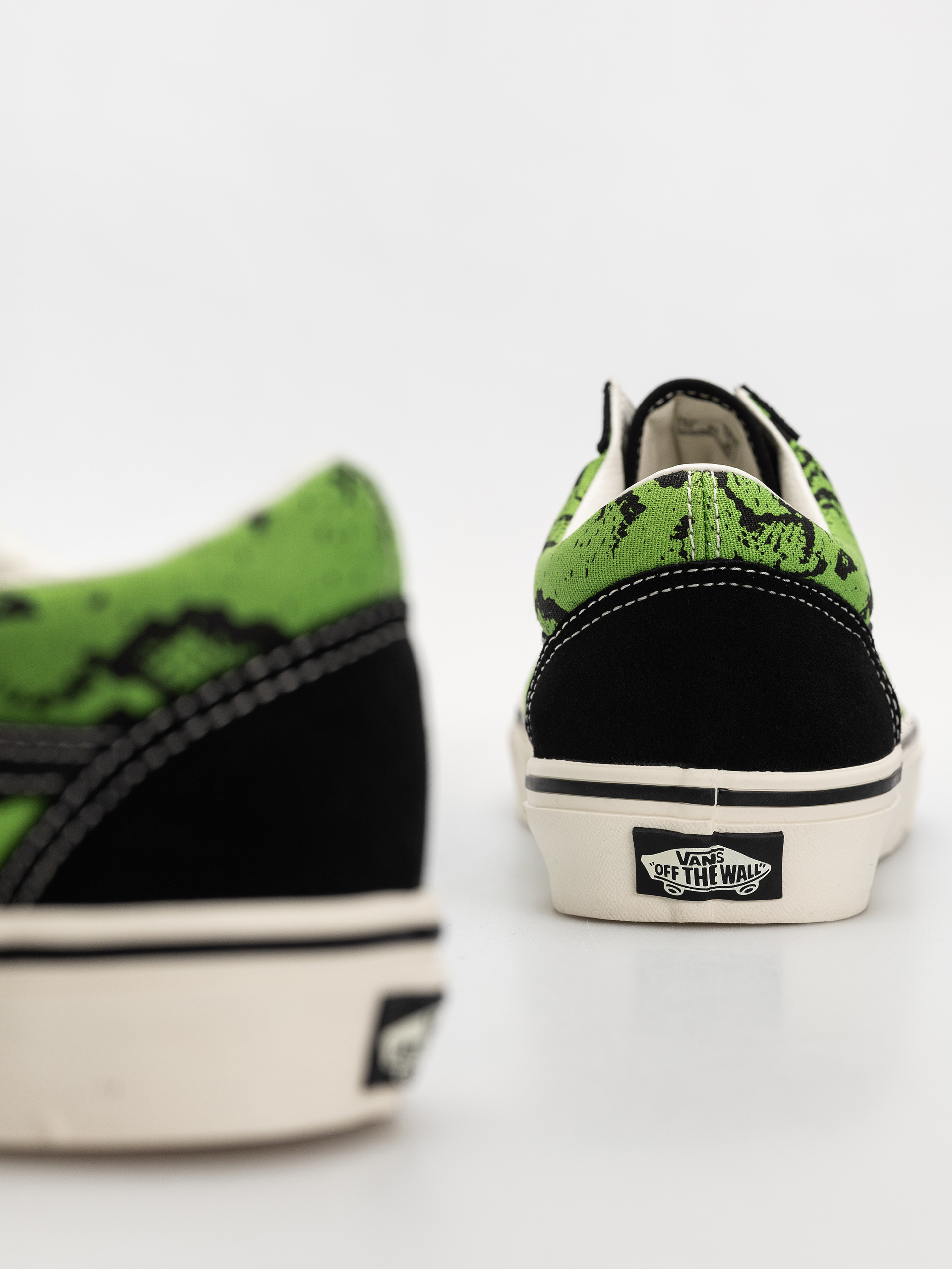 Vans Old Skool Cipők (black/lime)