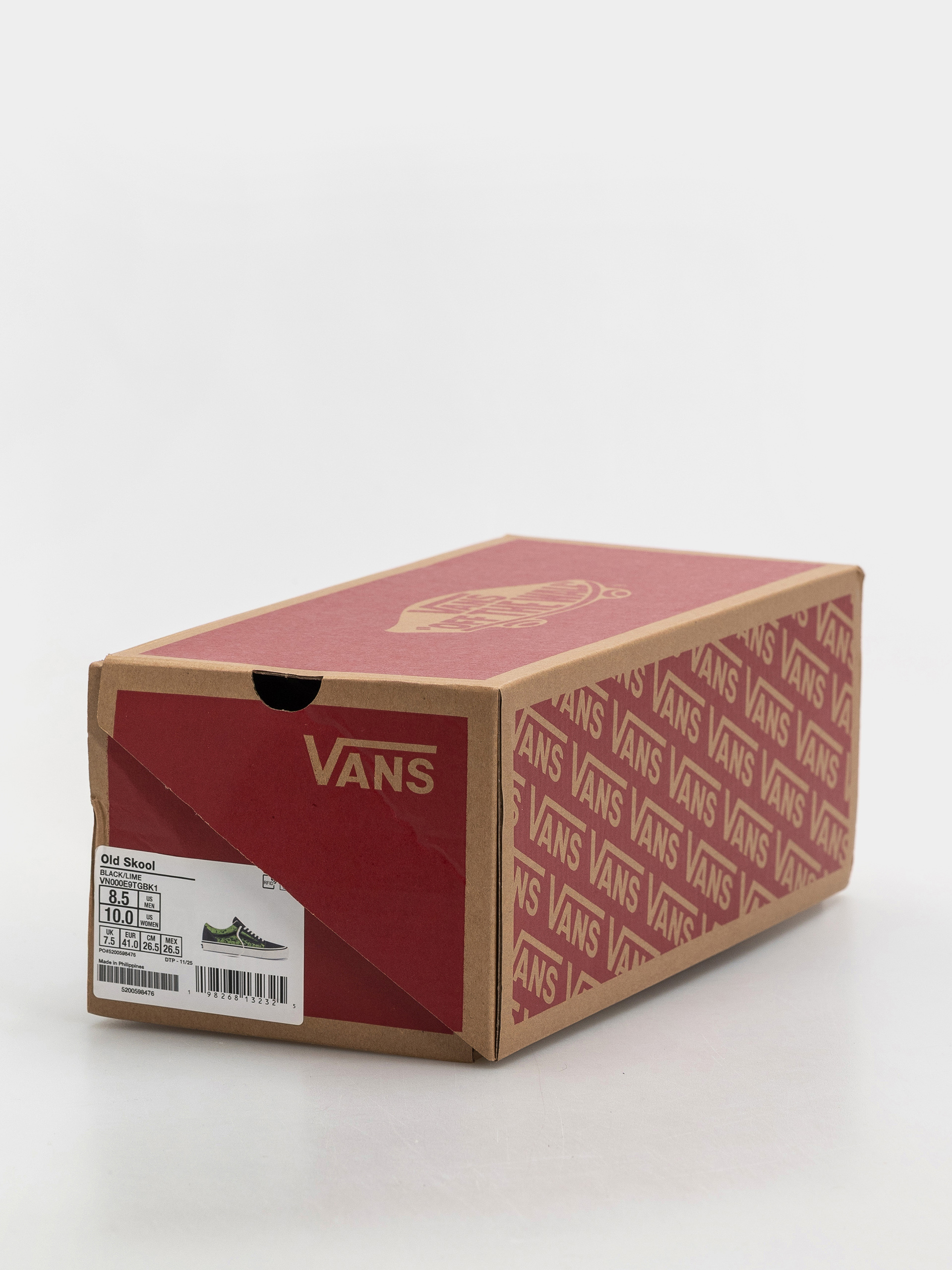 Vans Old Skool Cipők (black/lime)