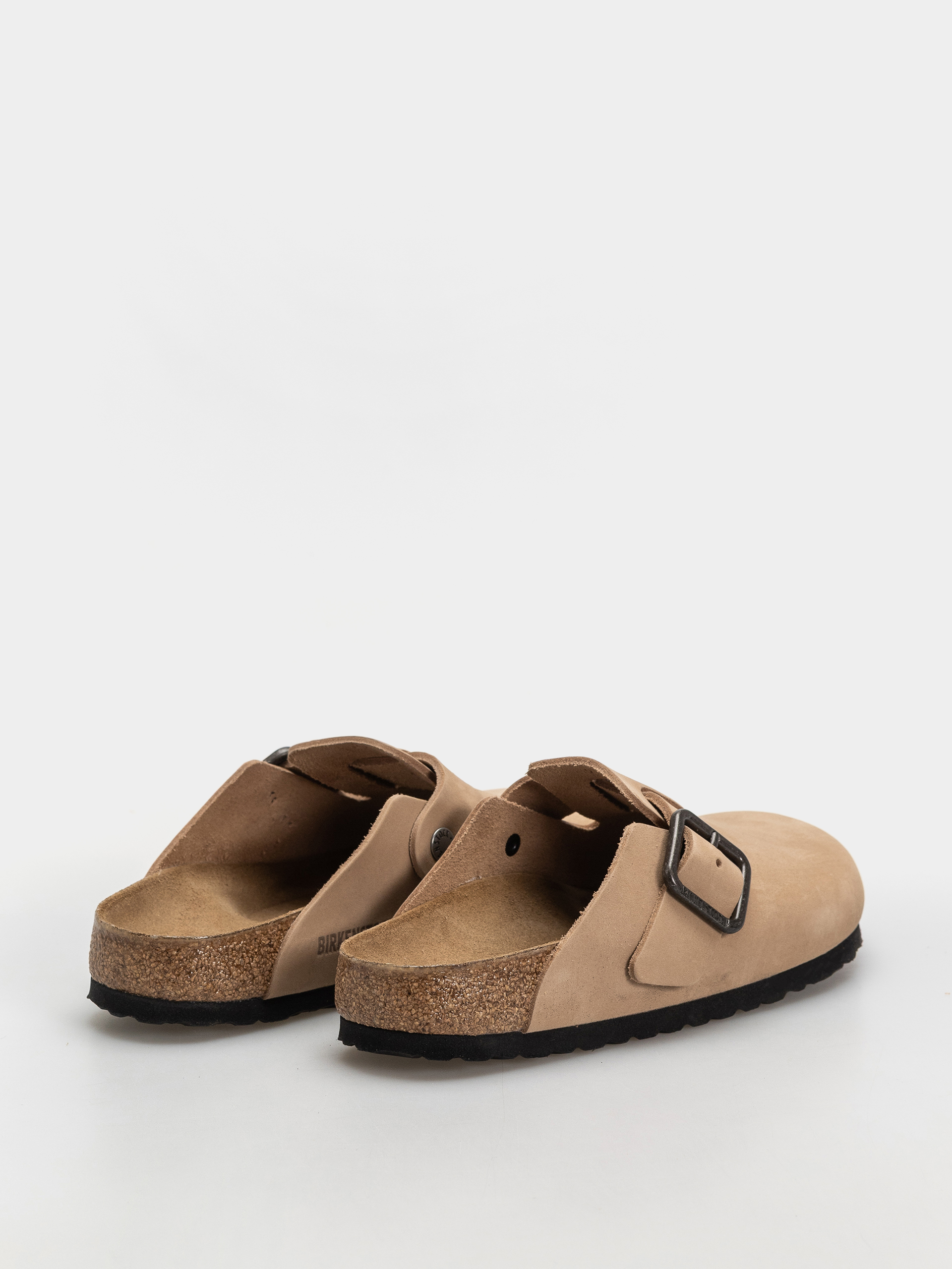 Flip-flop papucsok Birkenstock Boston Wire Buckle Nubuck Leather Narrow (sandcastle)