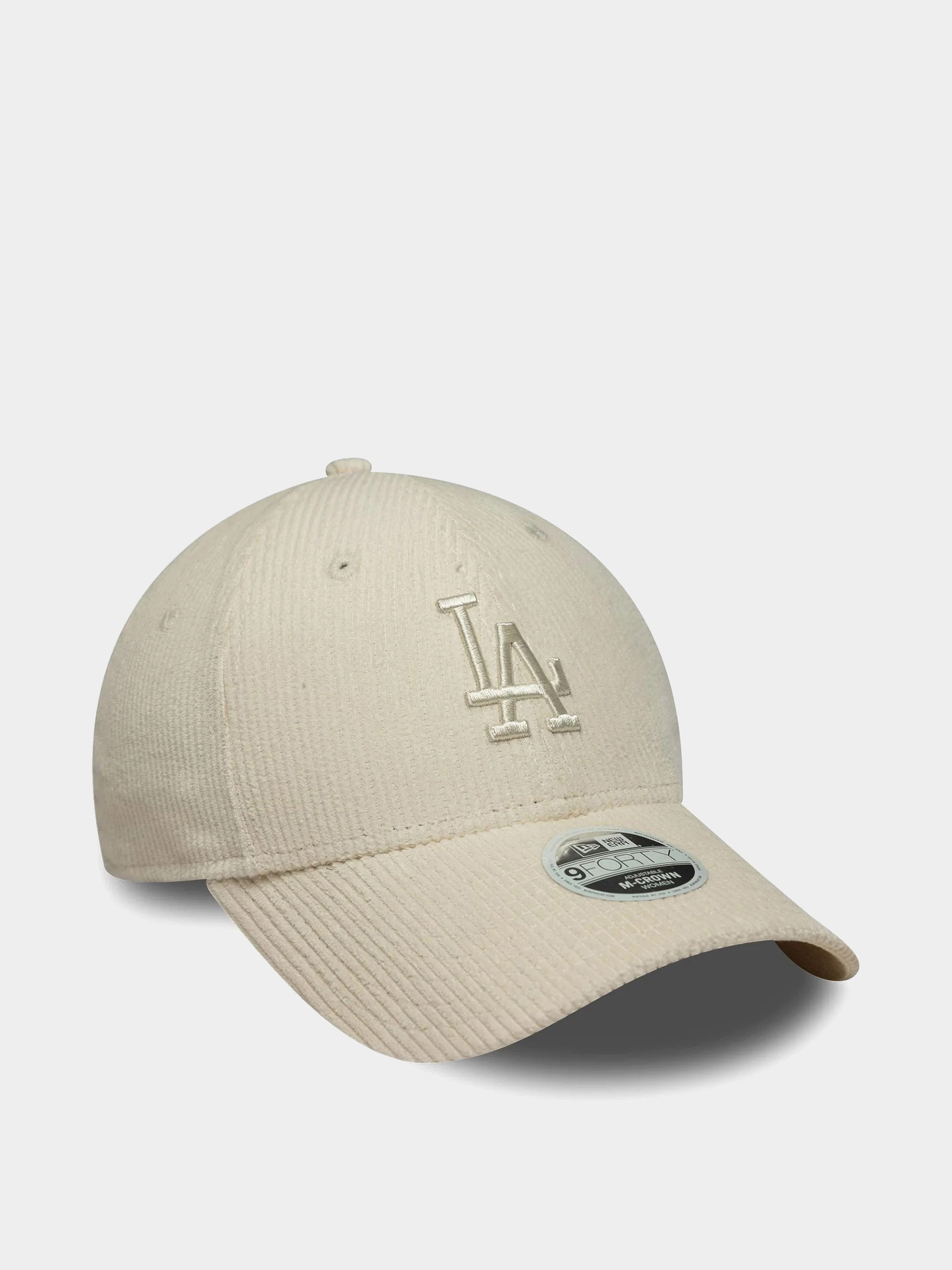 Baseball sapka New Era Pastel Cord 9Forty Mc La Dodgers Wmn (light cream)
