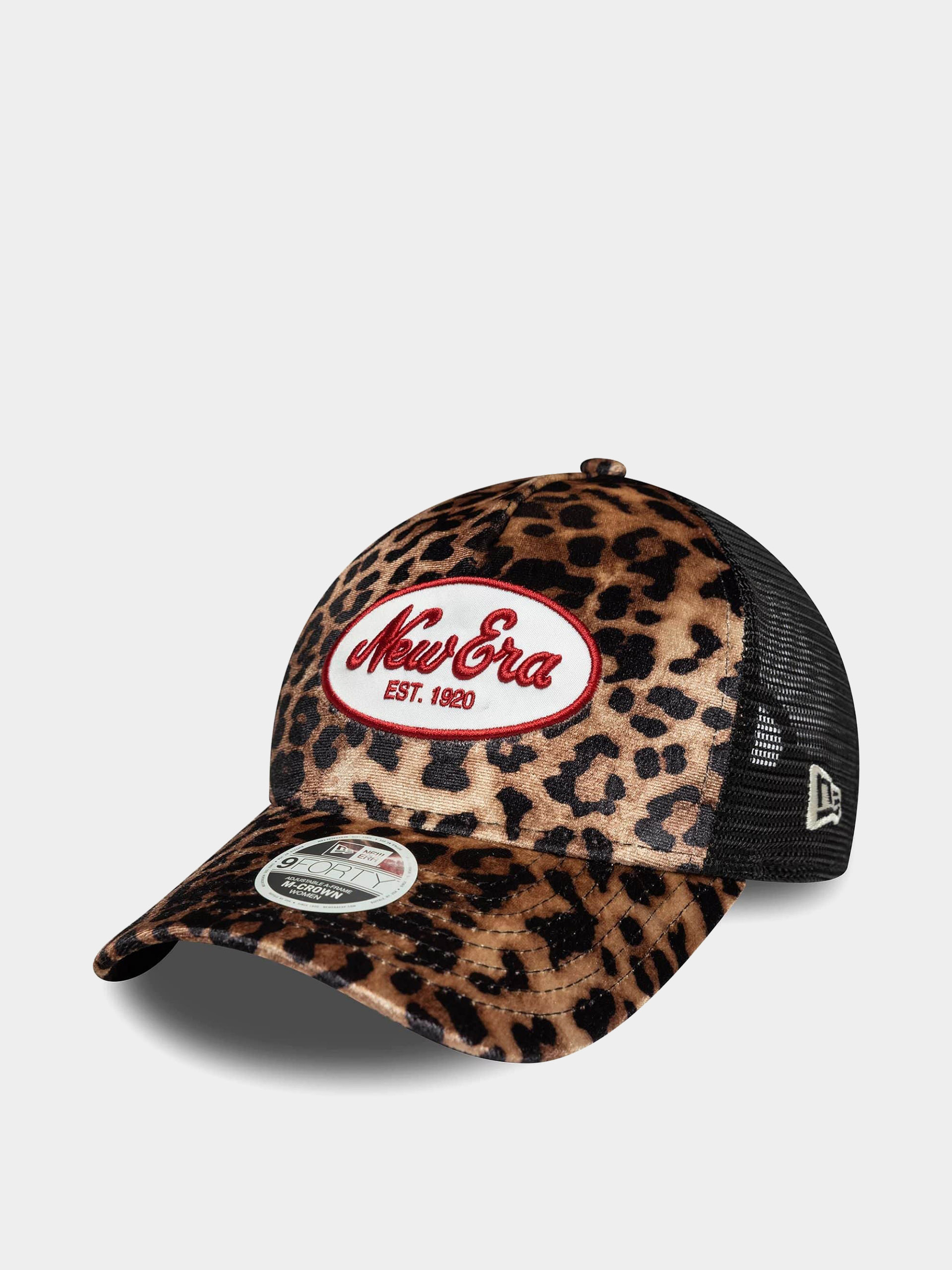 Baseball sapka New Era Leopard Mc Af Trucker Wmn (camouflage)