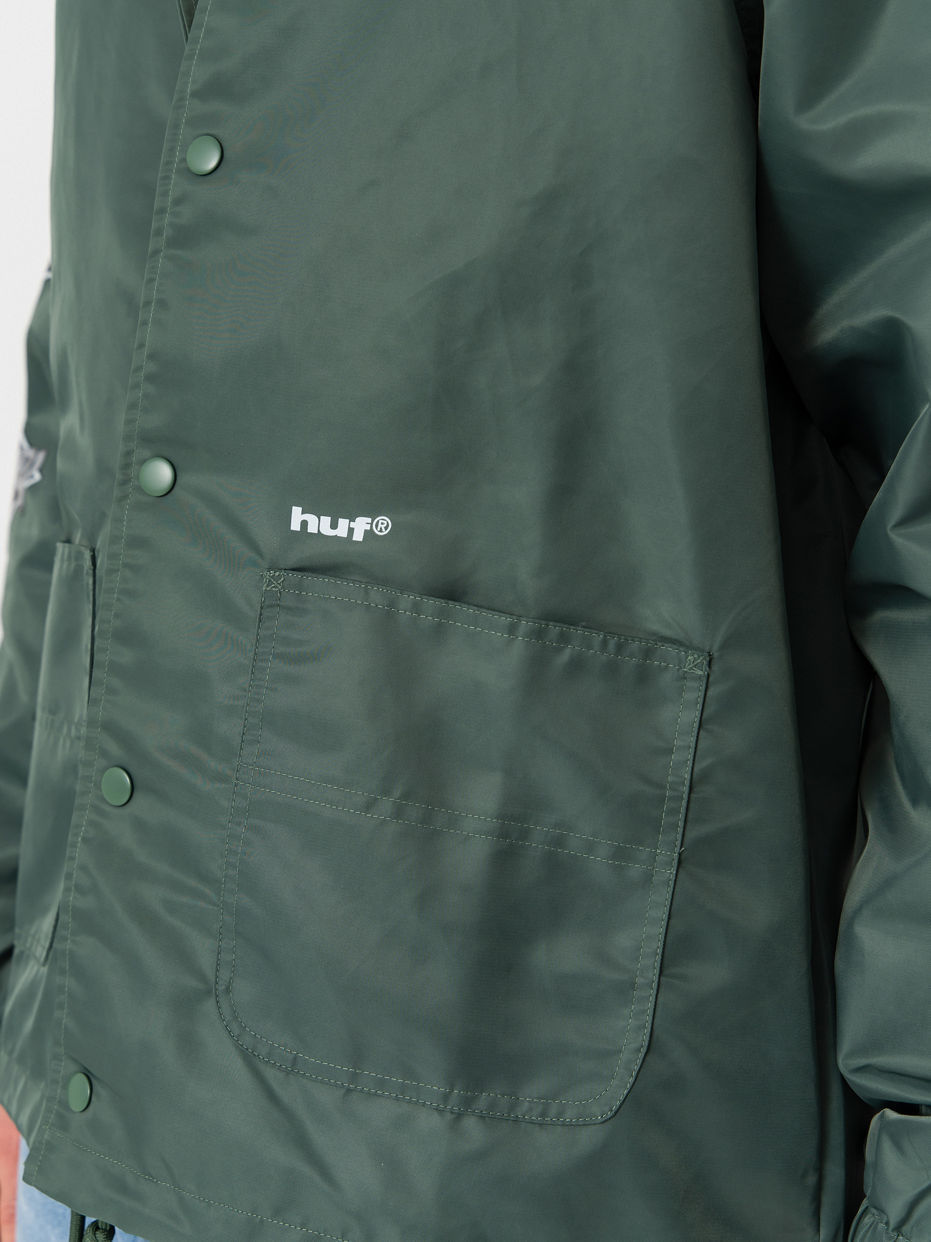 Dzseki HUF X Thrasher Logo (forest green)