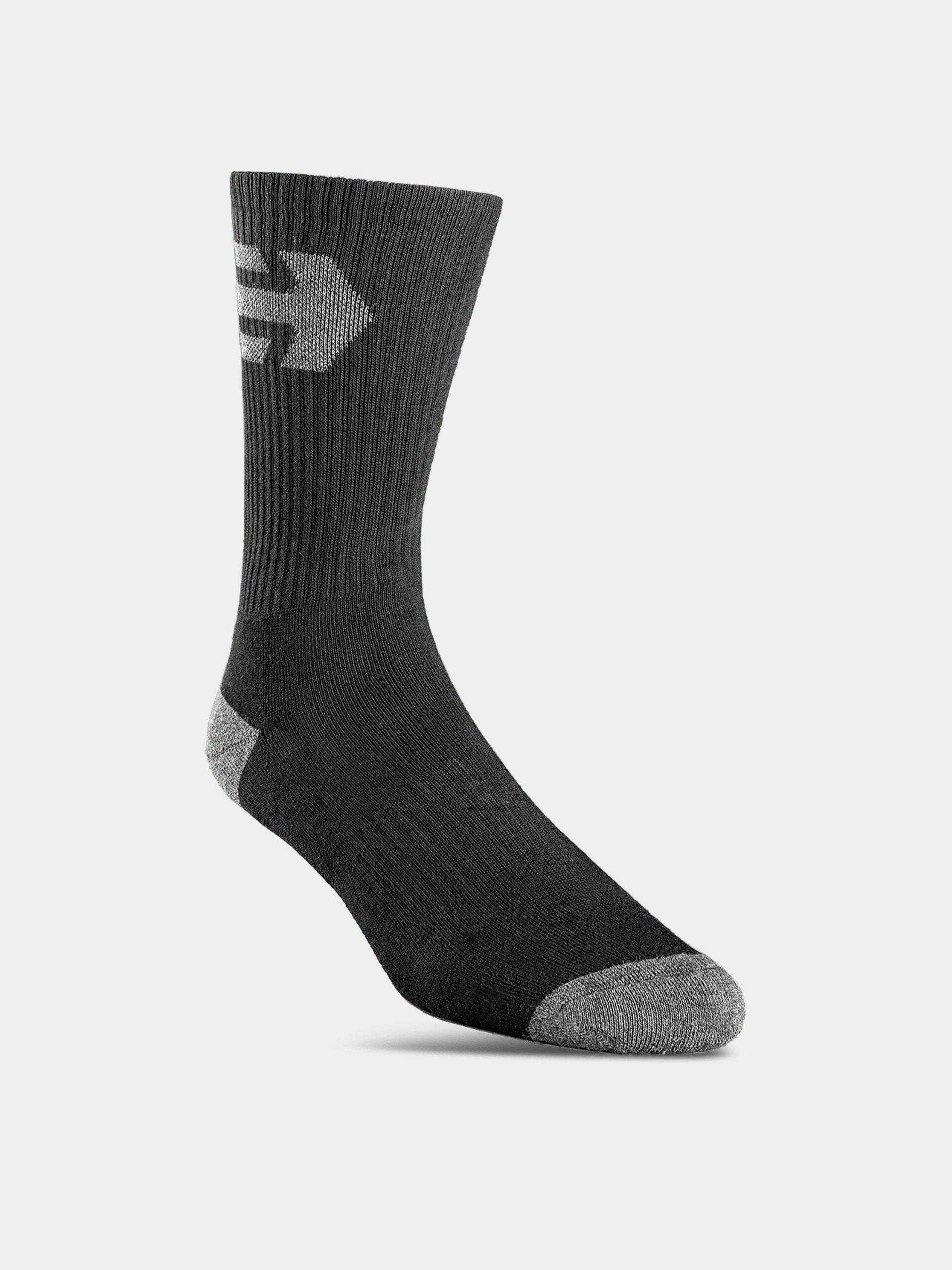Zokni Etnies Stencil Icon 3 Pack (black)