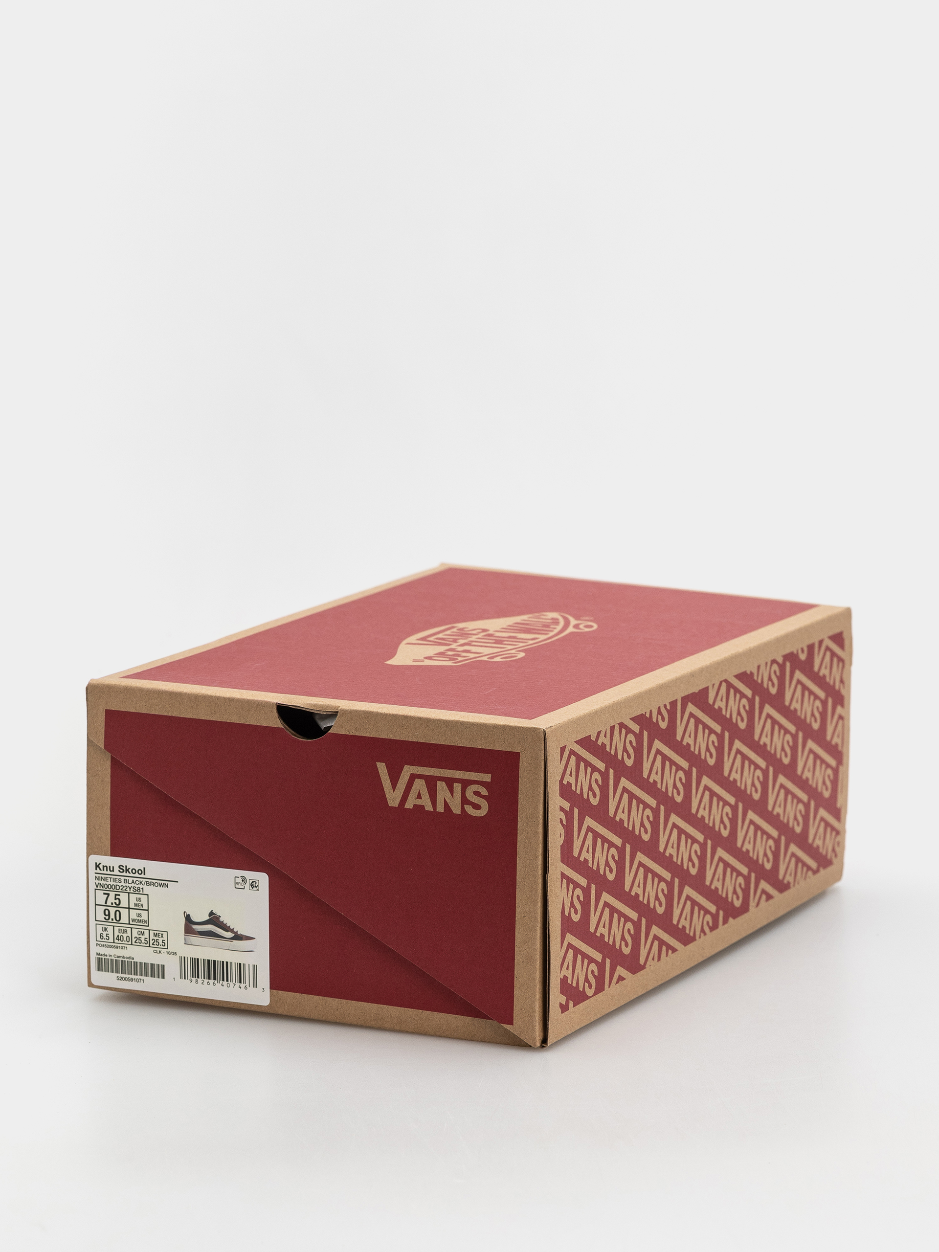 Vans Knu Skool Cipők (black/brown)