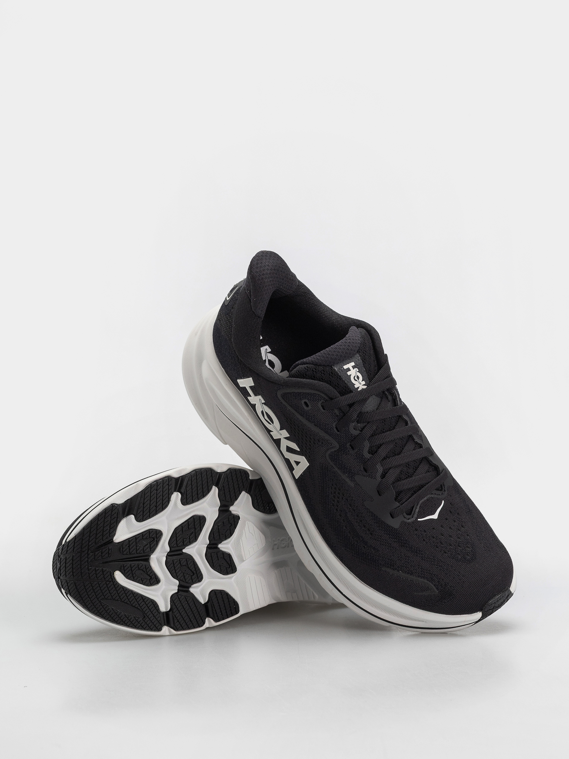 Hoka Clifton 10 Cipők (black/white)