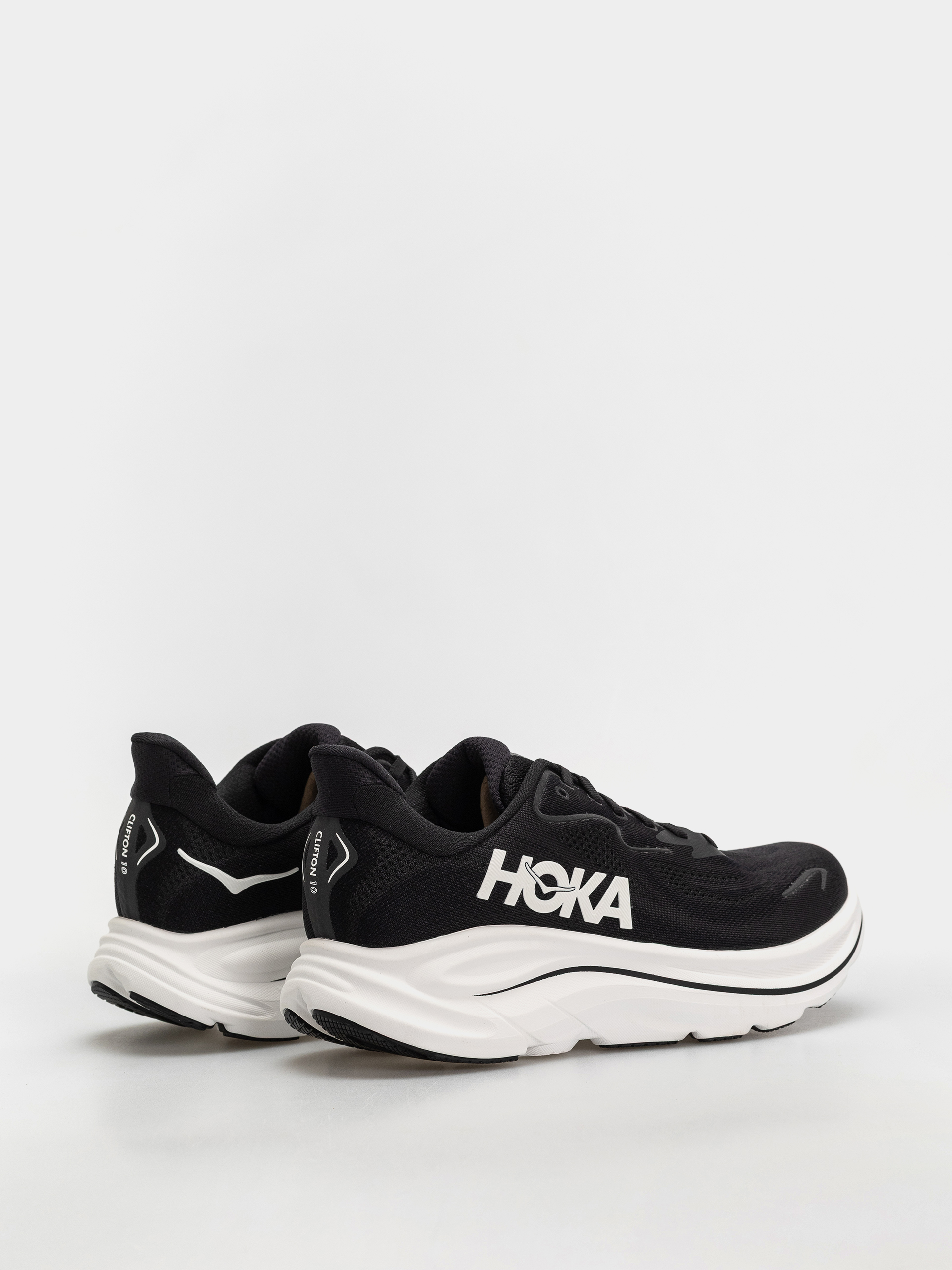 Hoka Clifton 10 Cipők (black/white)
