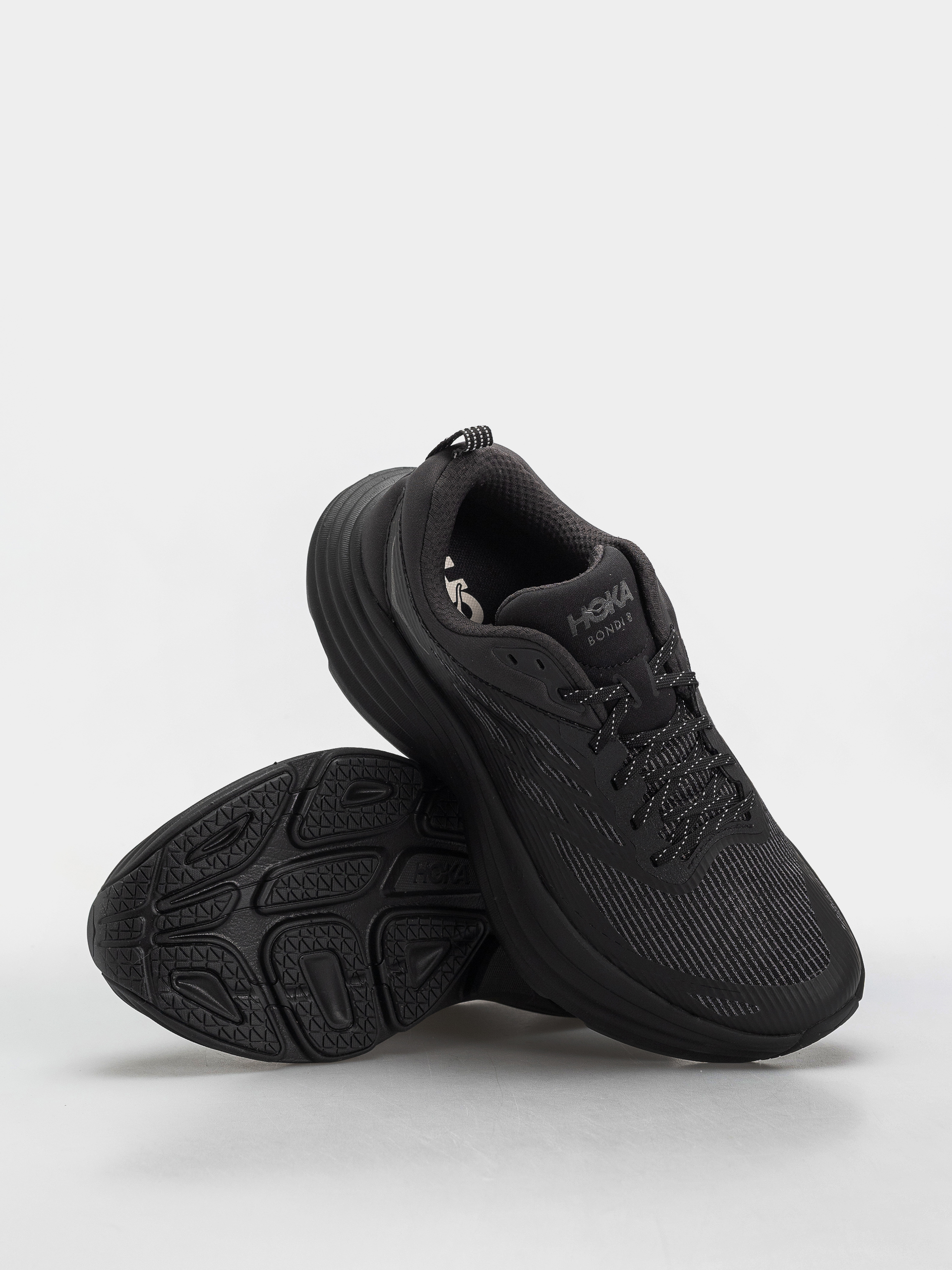 Cipők Hoka Bondi 8 TS Caged (black/black)