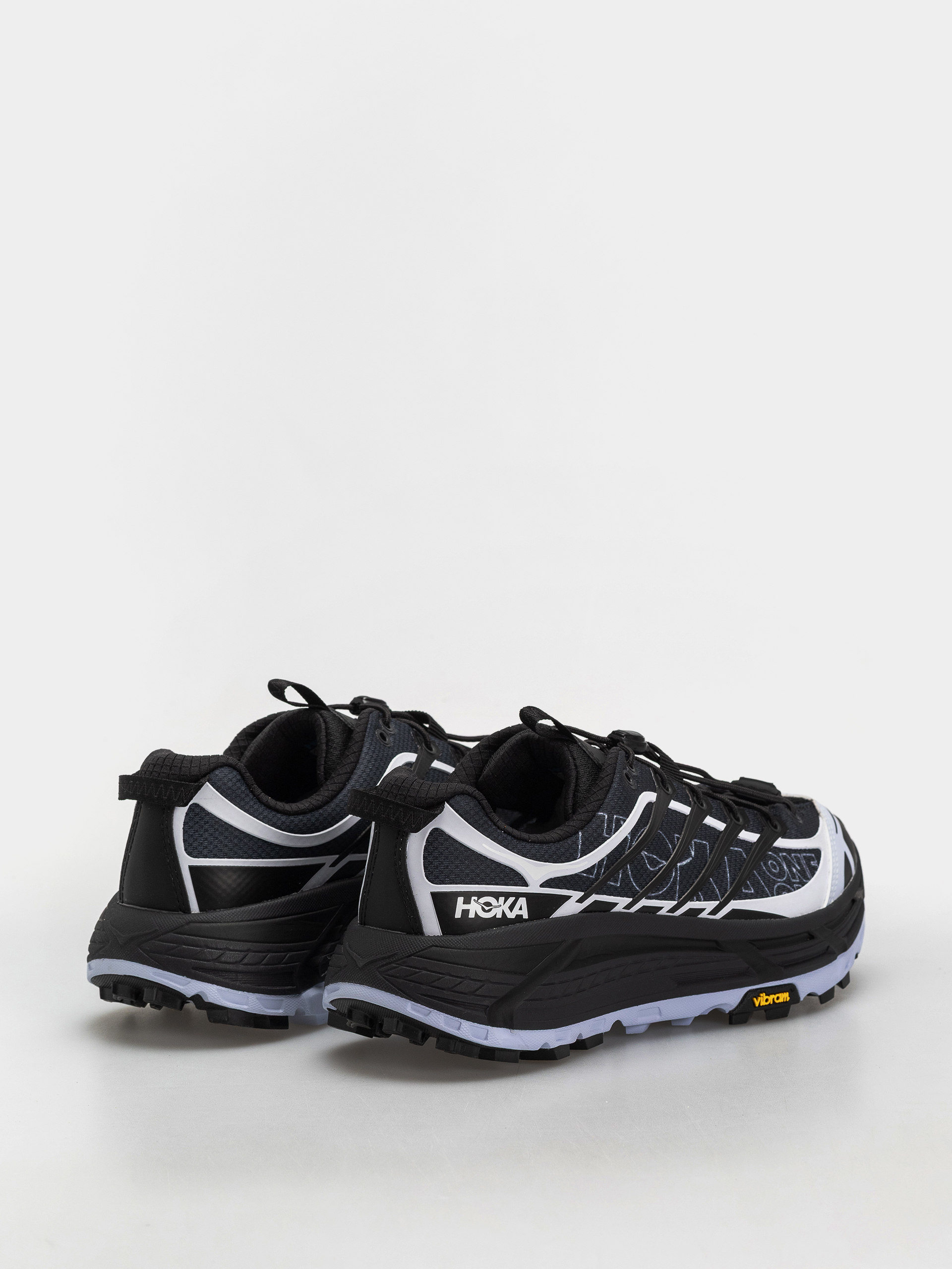 Cipők Hoka Mafate Three2 Wordmark (carbon black/ambient blue)