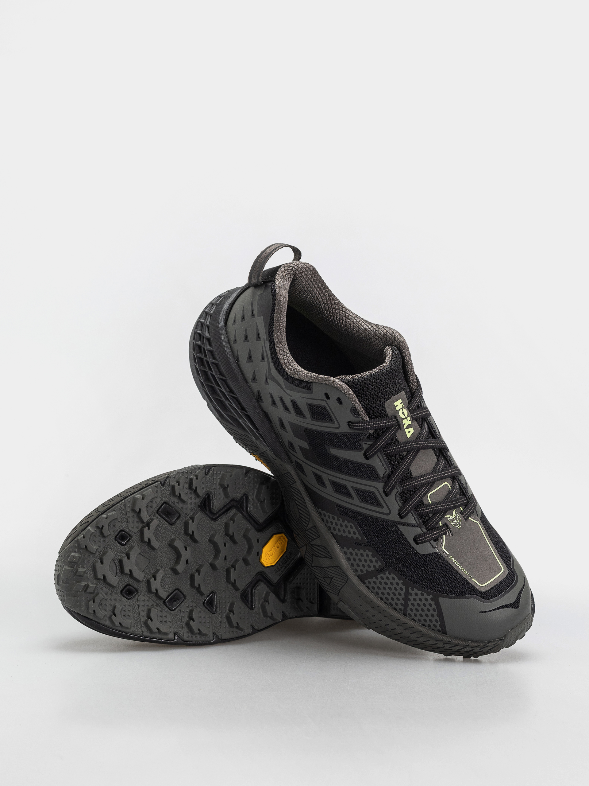 Cipők Hoka Speedgoat 2 (black/asphalt grey)