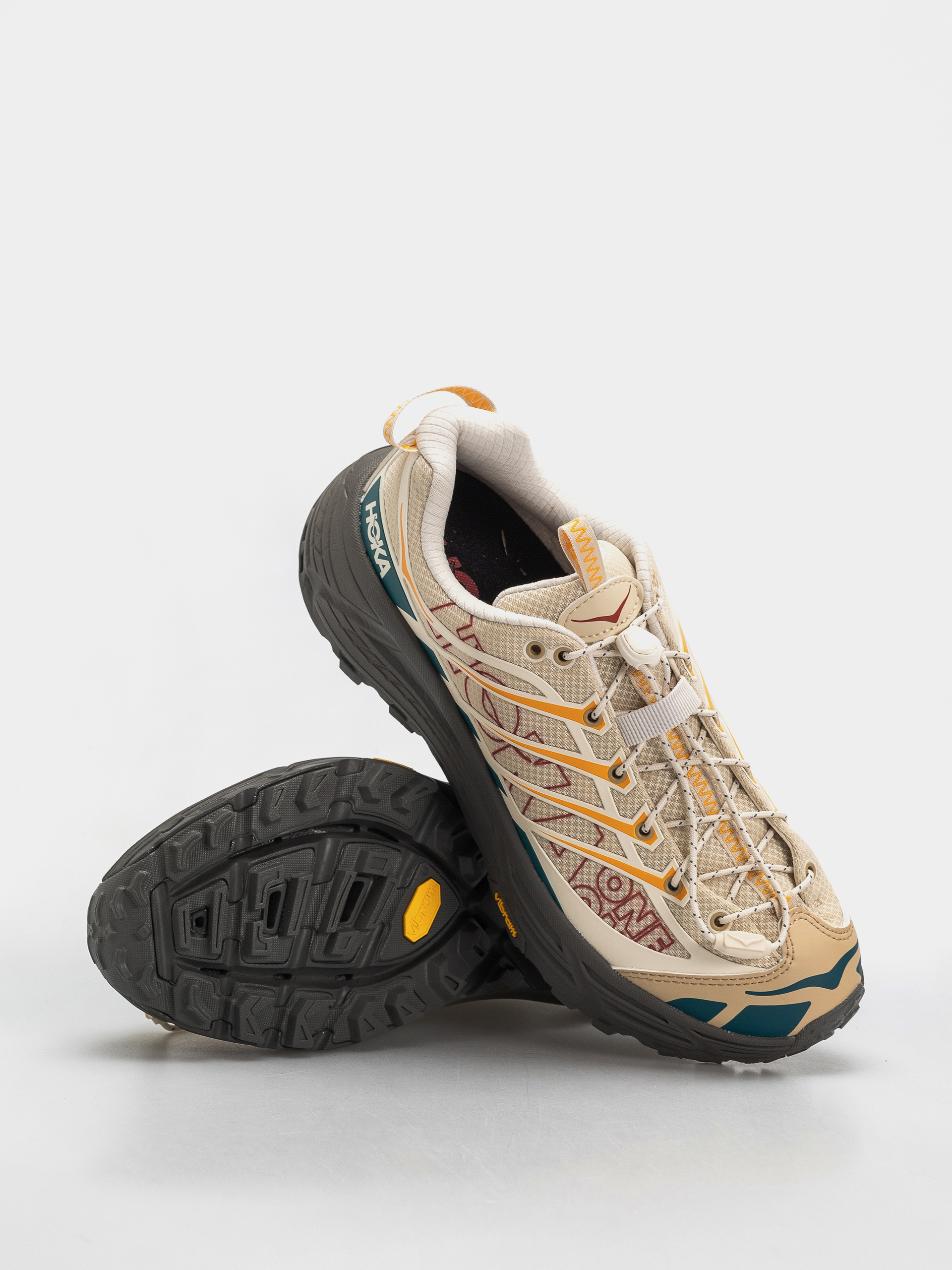 Cipők Hoka Mafate Three2 Wordmark (cream/khaki)