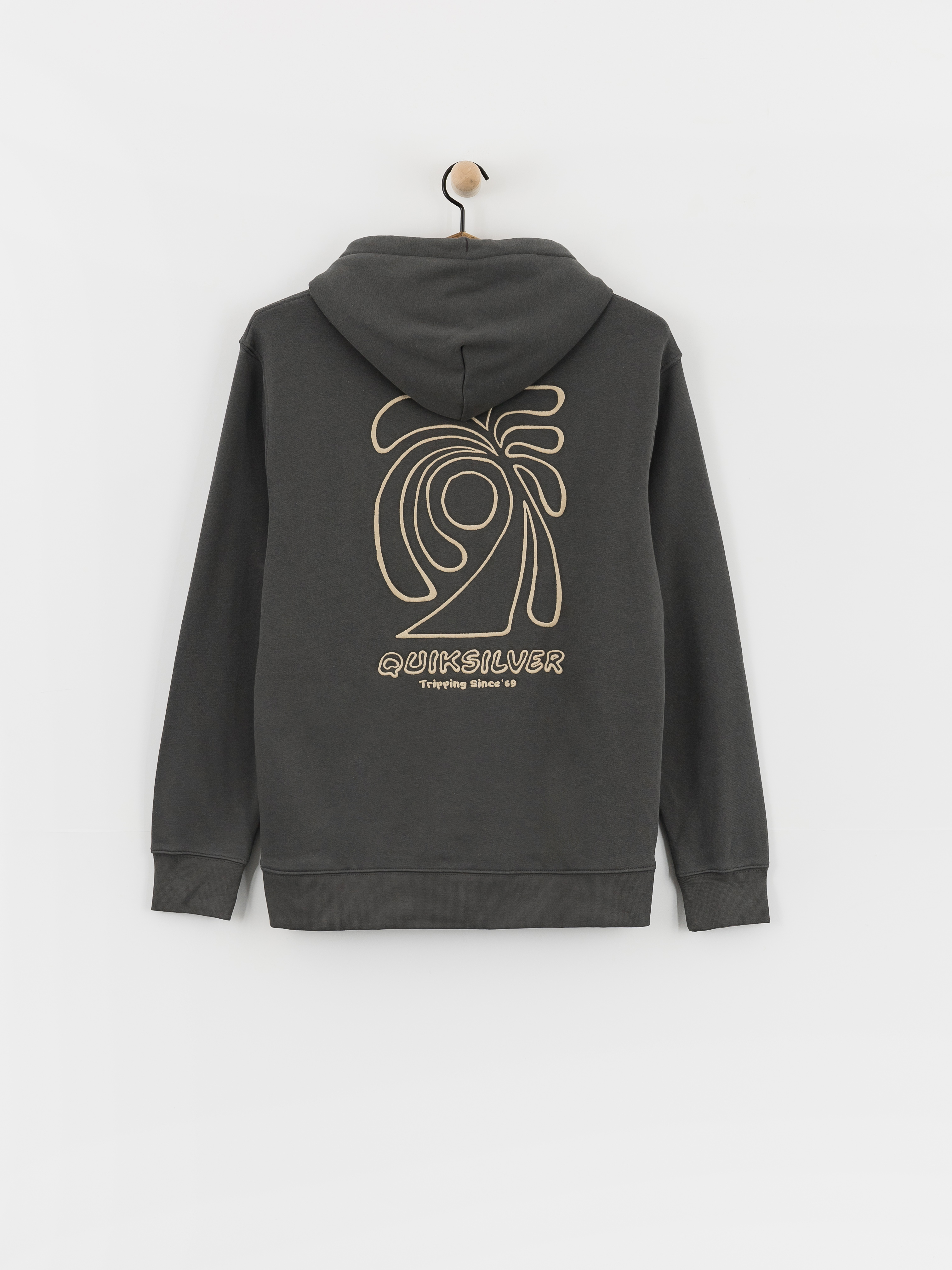 Quiksilver Salt Water Graphic HD Kapucnis pulu00f3ver (iron gate)