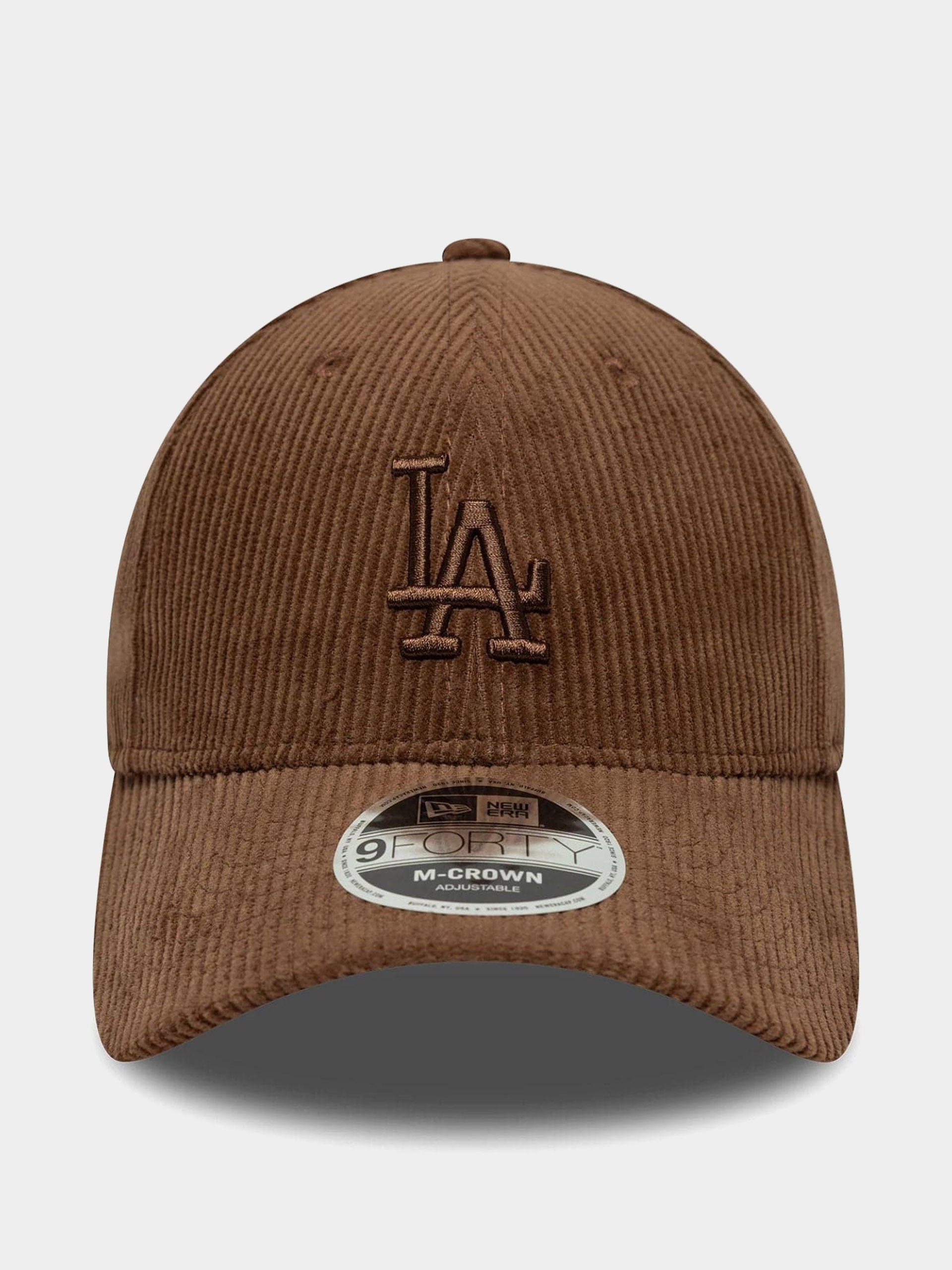 Baseball sapka New Era Cord 9Forty Mc La Dodgers (chestnut)