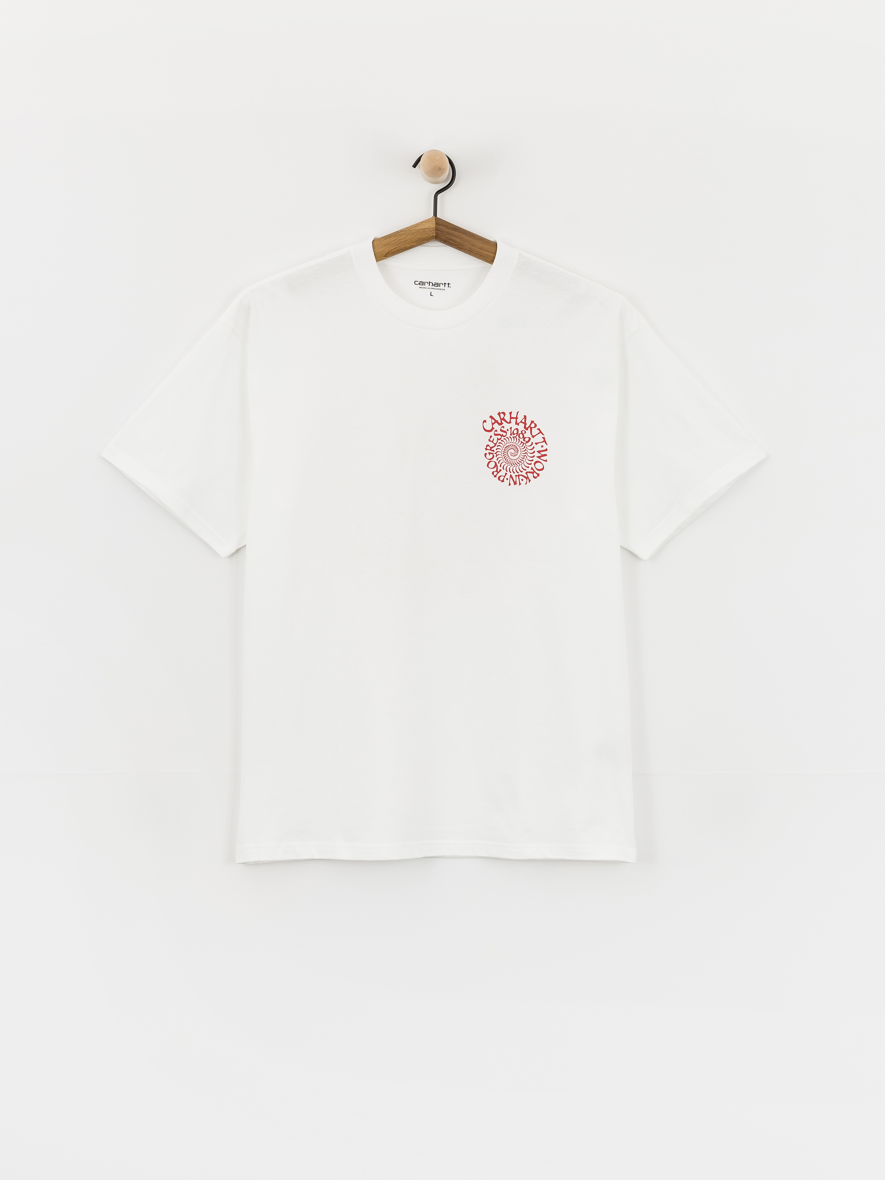 Póló Carhartt WIP Spirals (white)