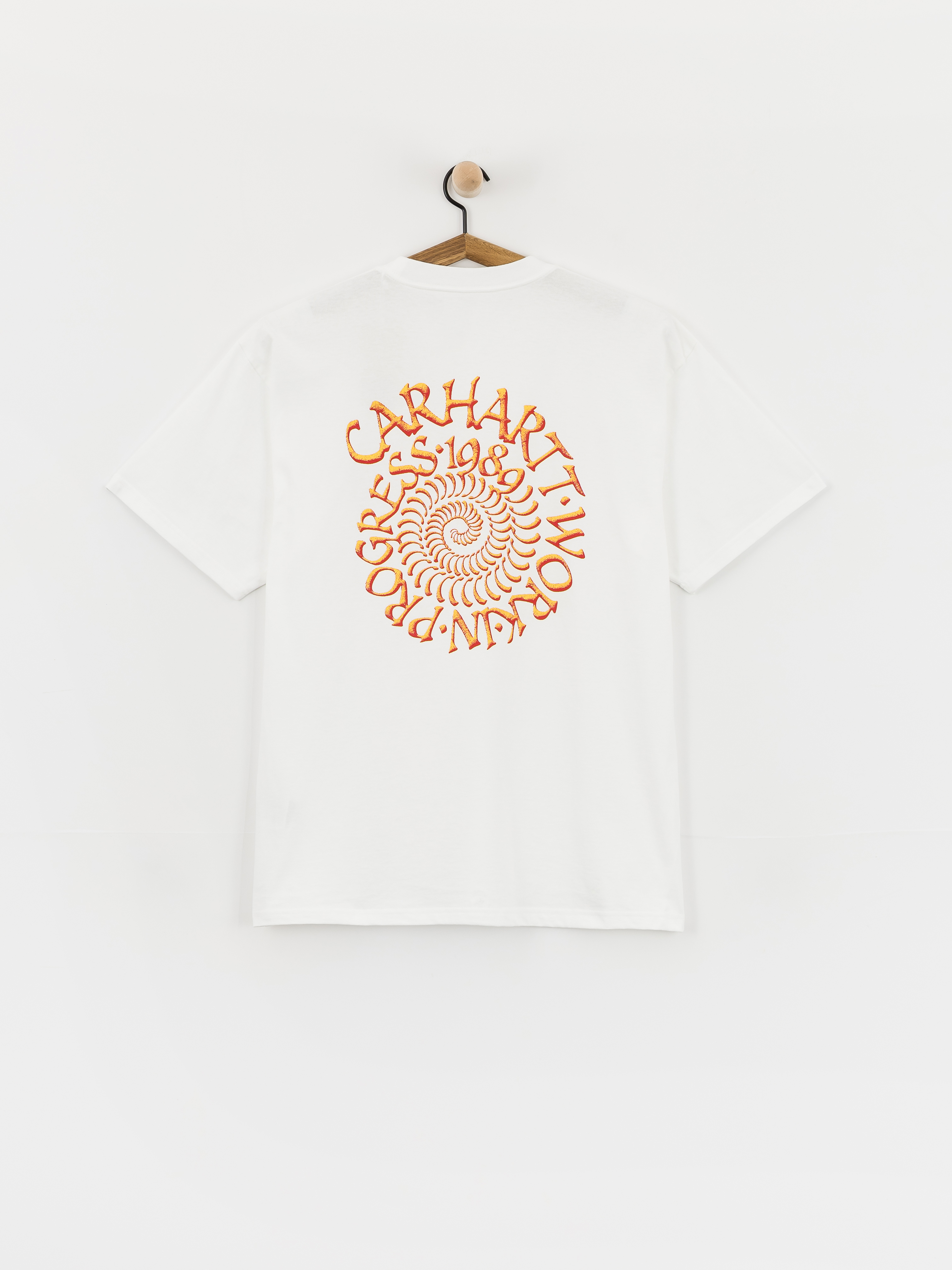 Póló Carhartt WIP Spirals (white)