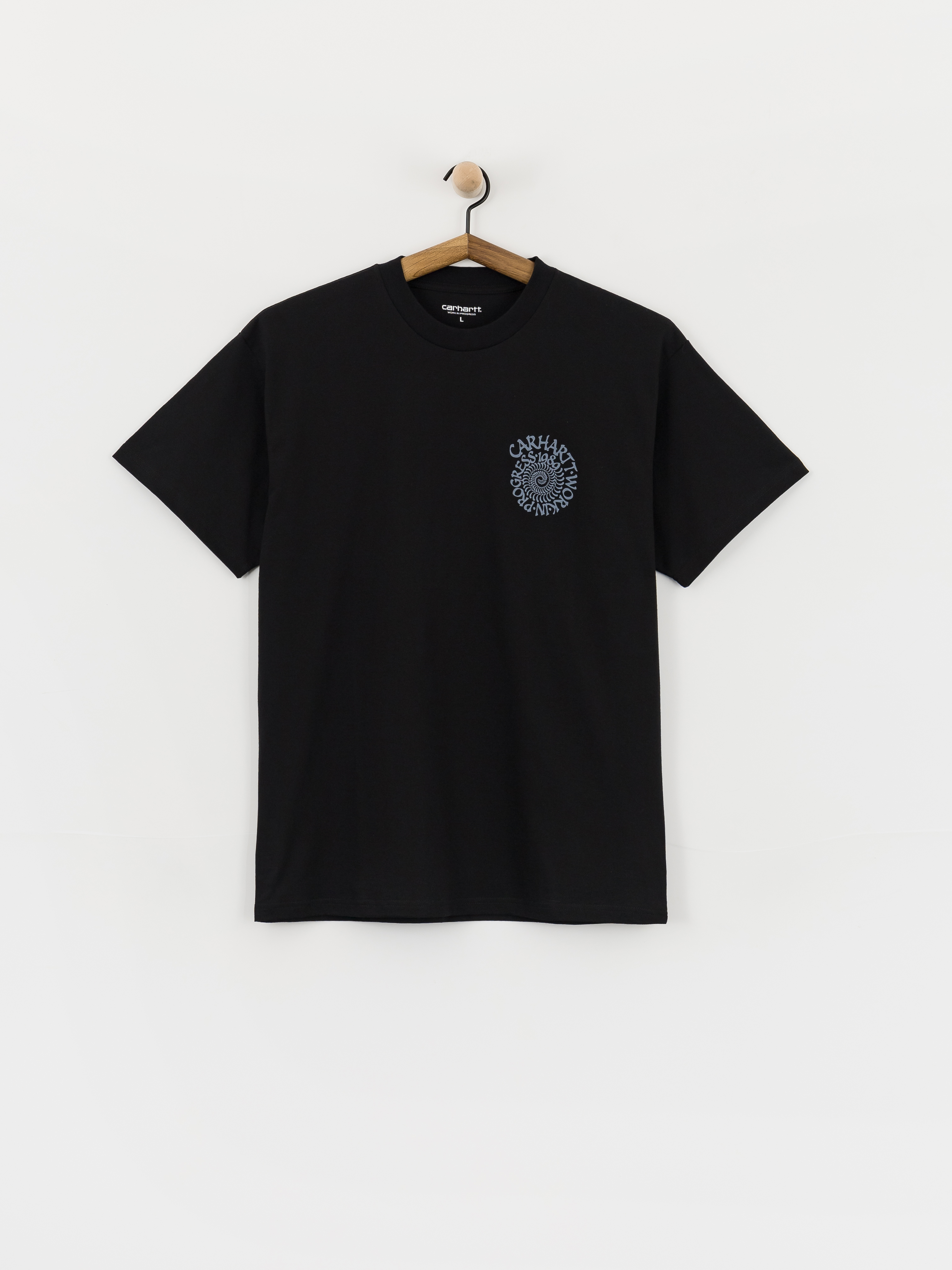 Póló Carhartt WIP Spirals (black)