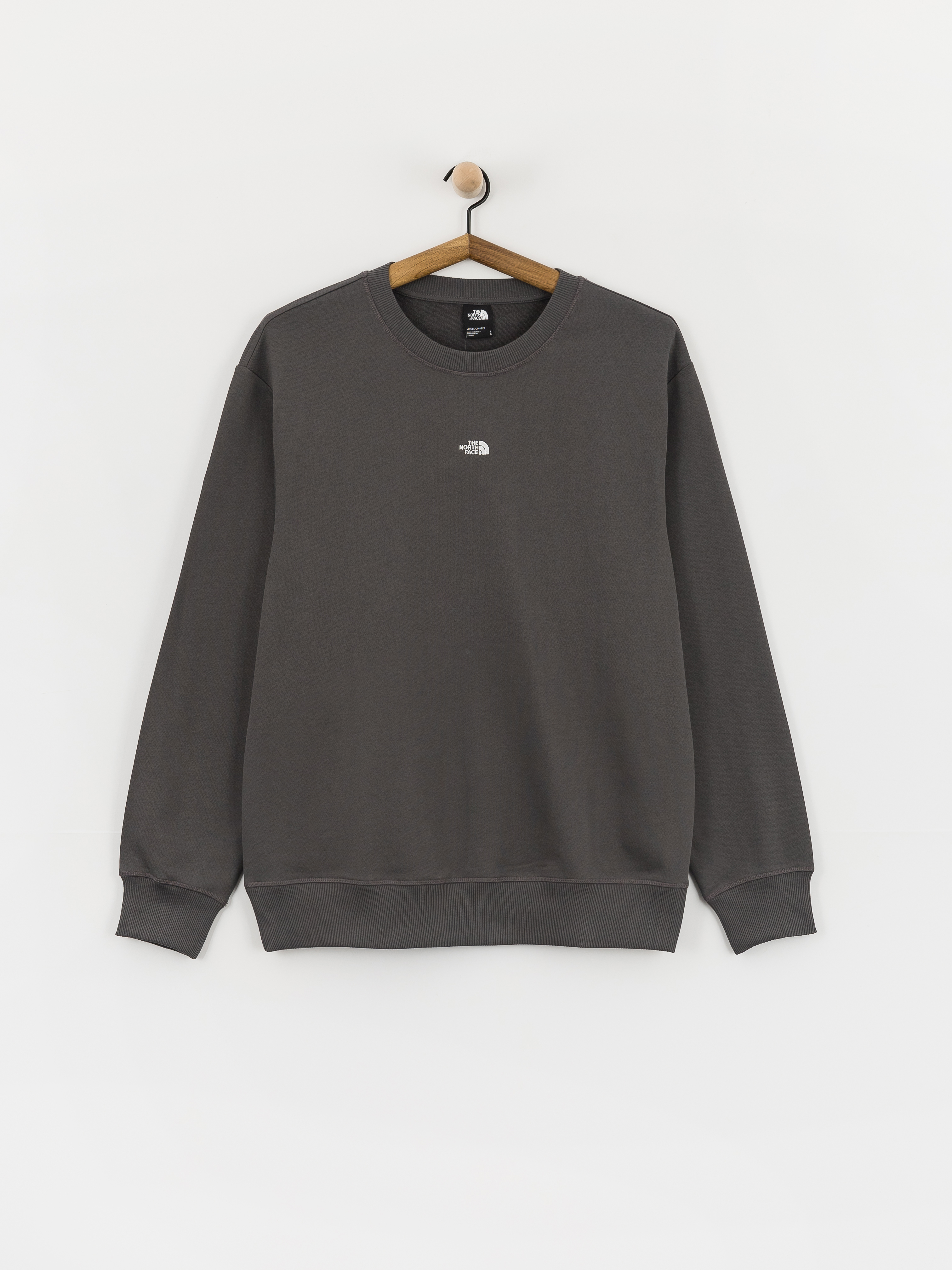 The North Face Essential Light Relaxed Crew Pulóver (anthracite grey)